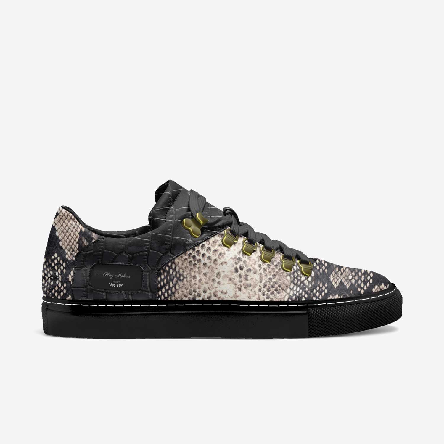 Play Makers custom made in Italy shoes by Bag Chaser Clothing Brand | Side view