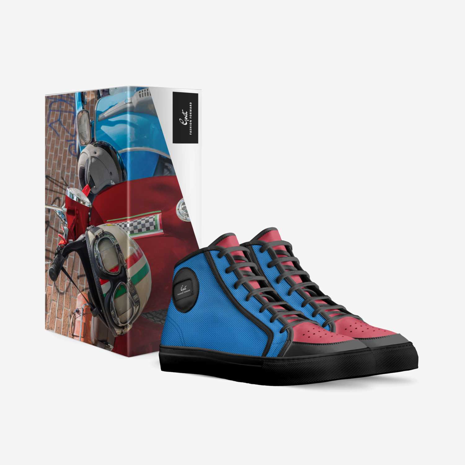G.O.A.T IV custom made in Italy shoes by 50 Sosa | Box view