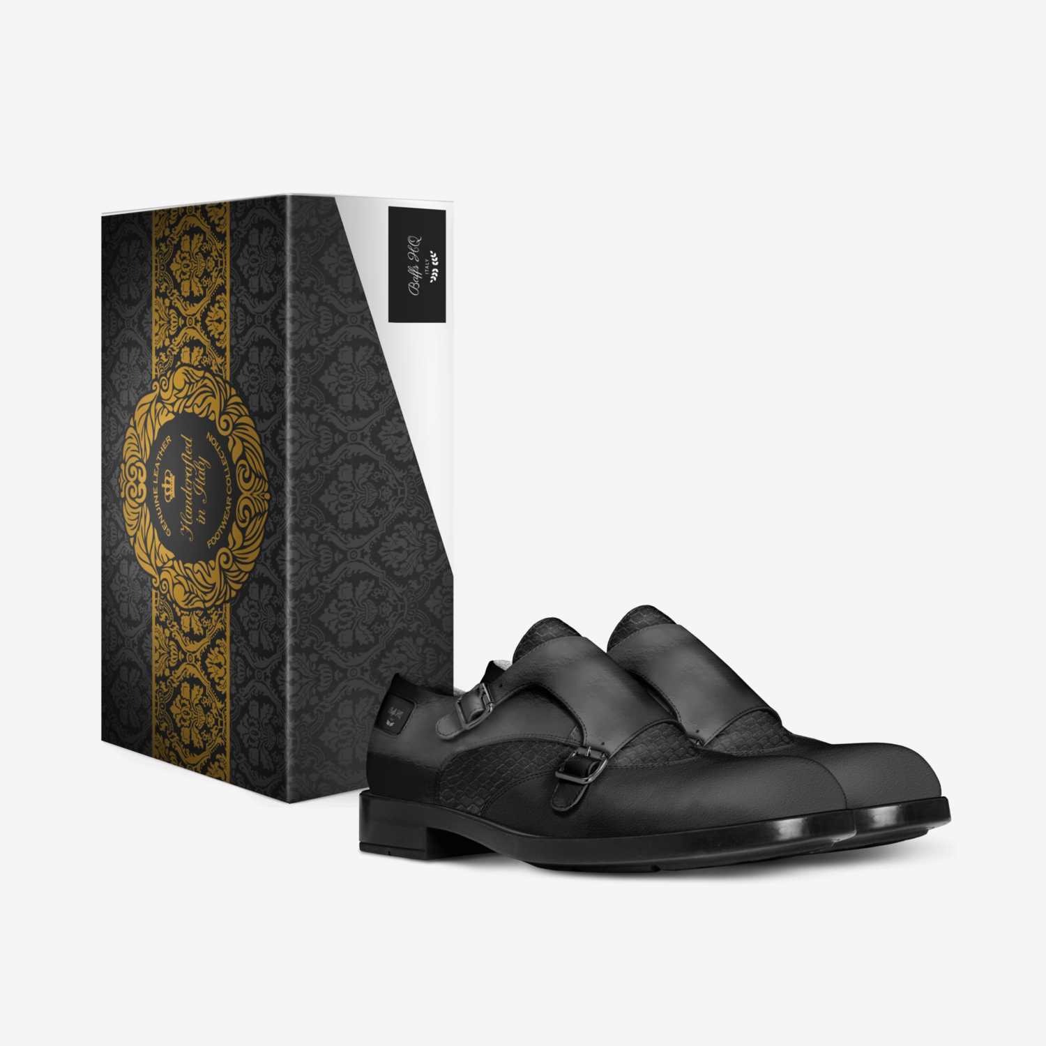 Baffs HQ custom made in Italy shoes by Luca Onyebueke | Box view