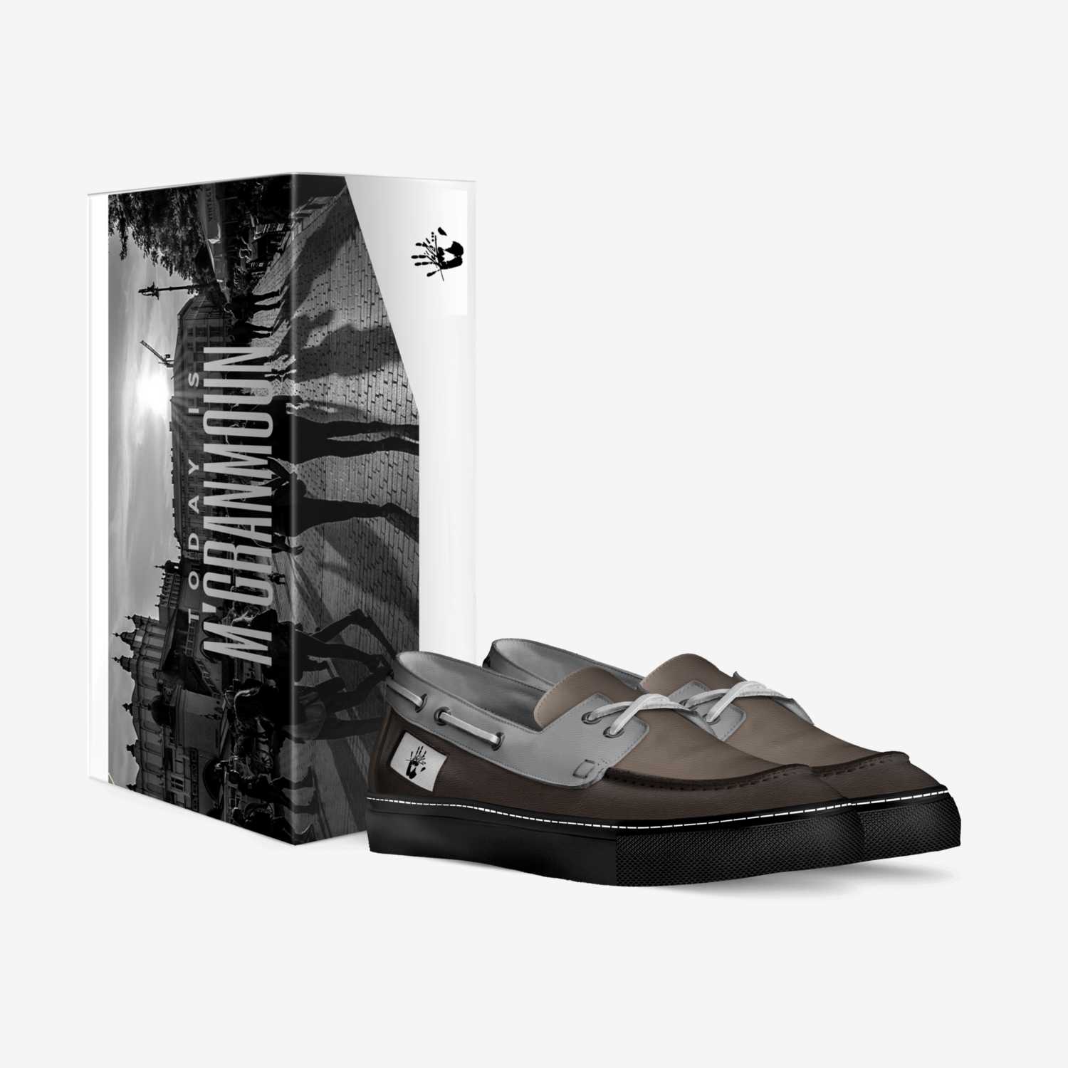 M'granmoun custom made in Italy shoes by Fenner Pierre Gilles | Box view