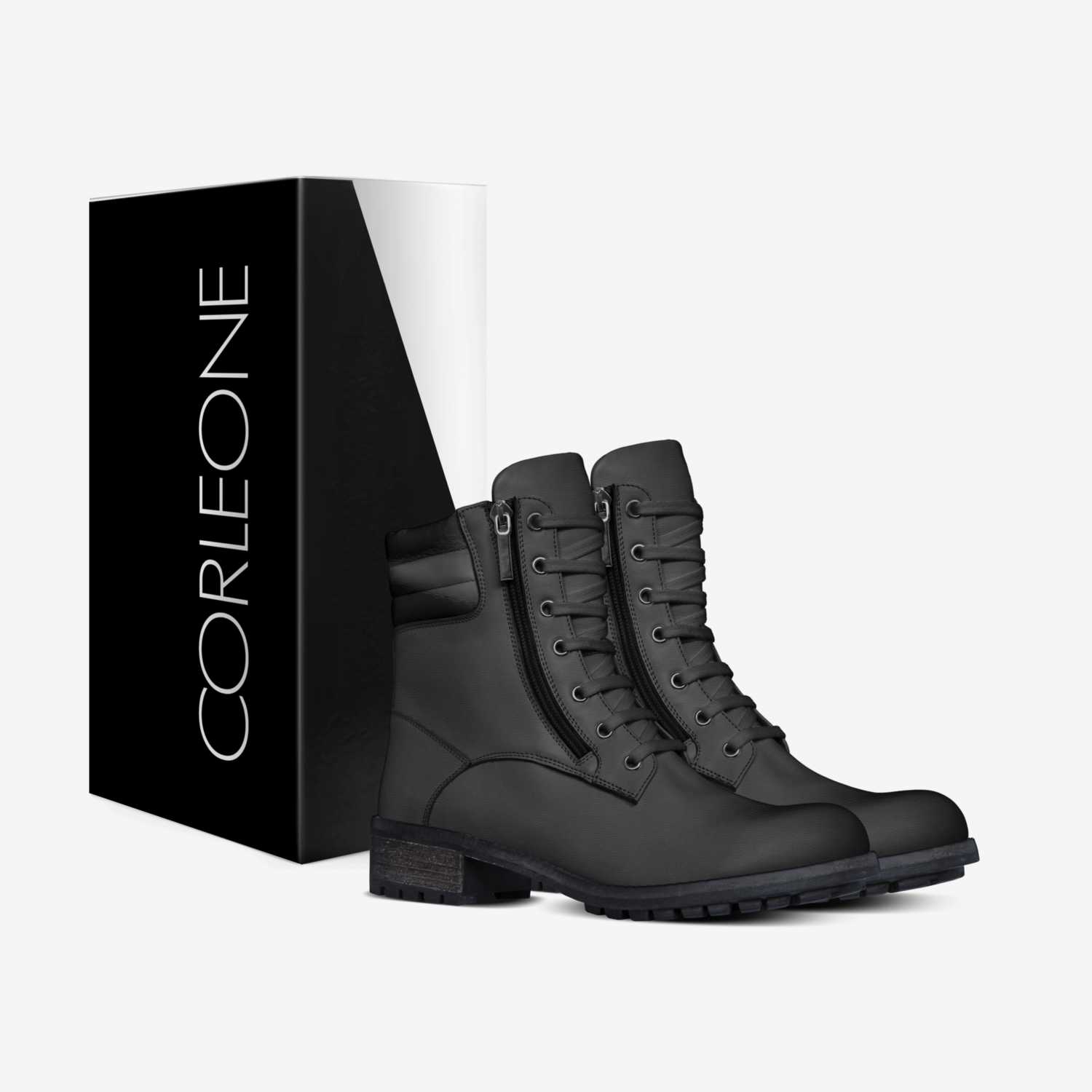 Corleone custom made in Italy shoes by Francisco Morales | Box view
