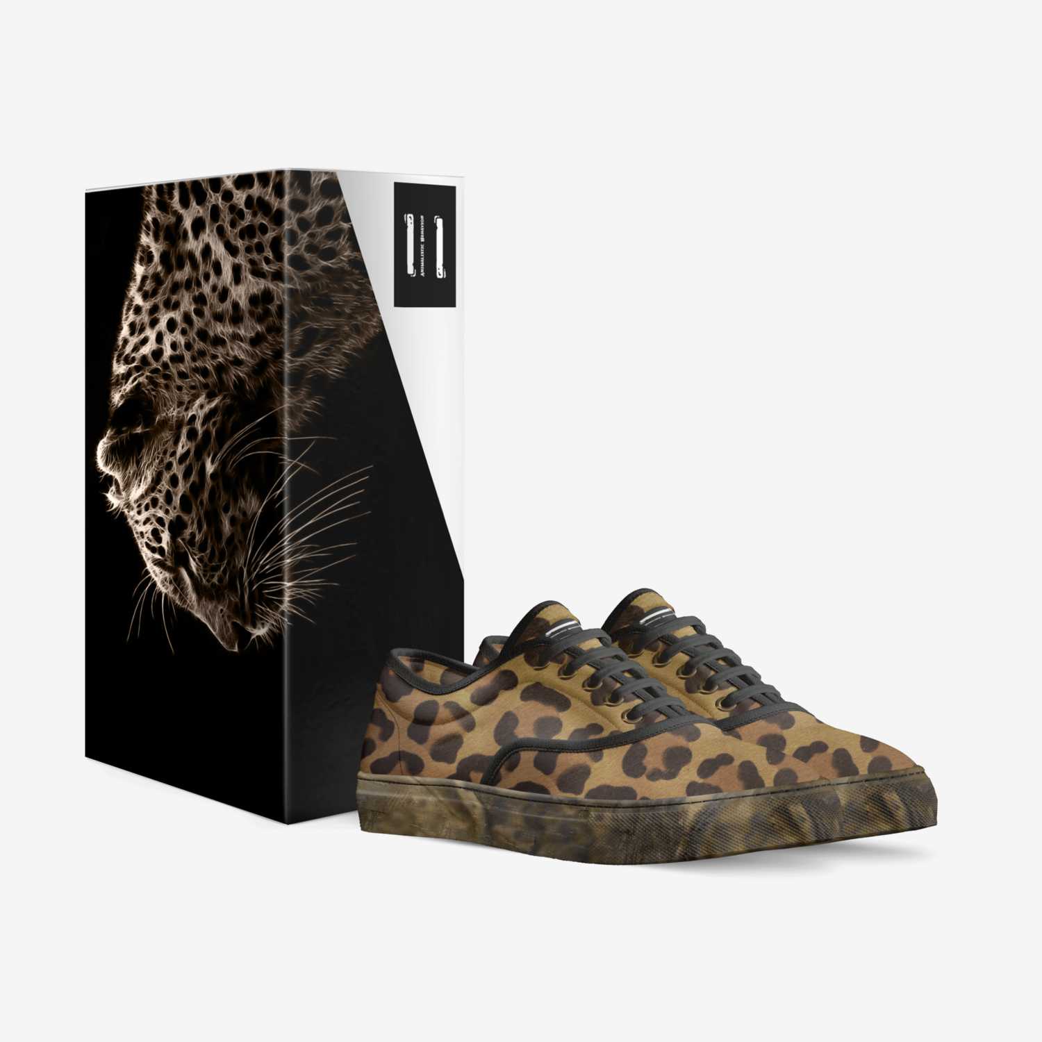 Leopard Patience custom made in Italy shoes by D Lyons | Box view
