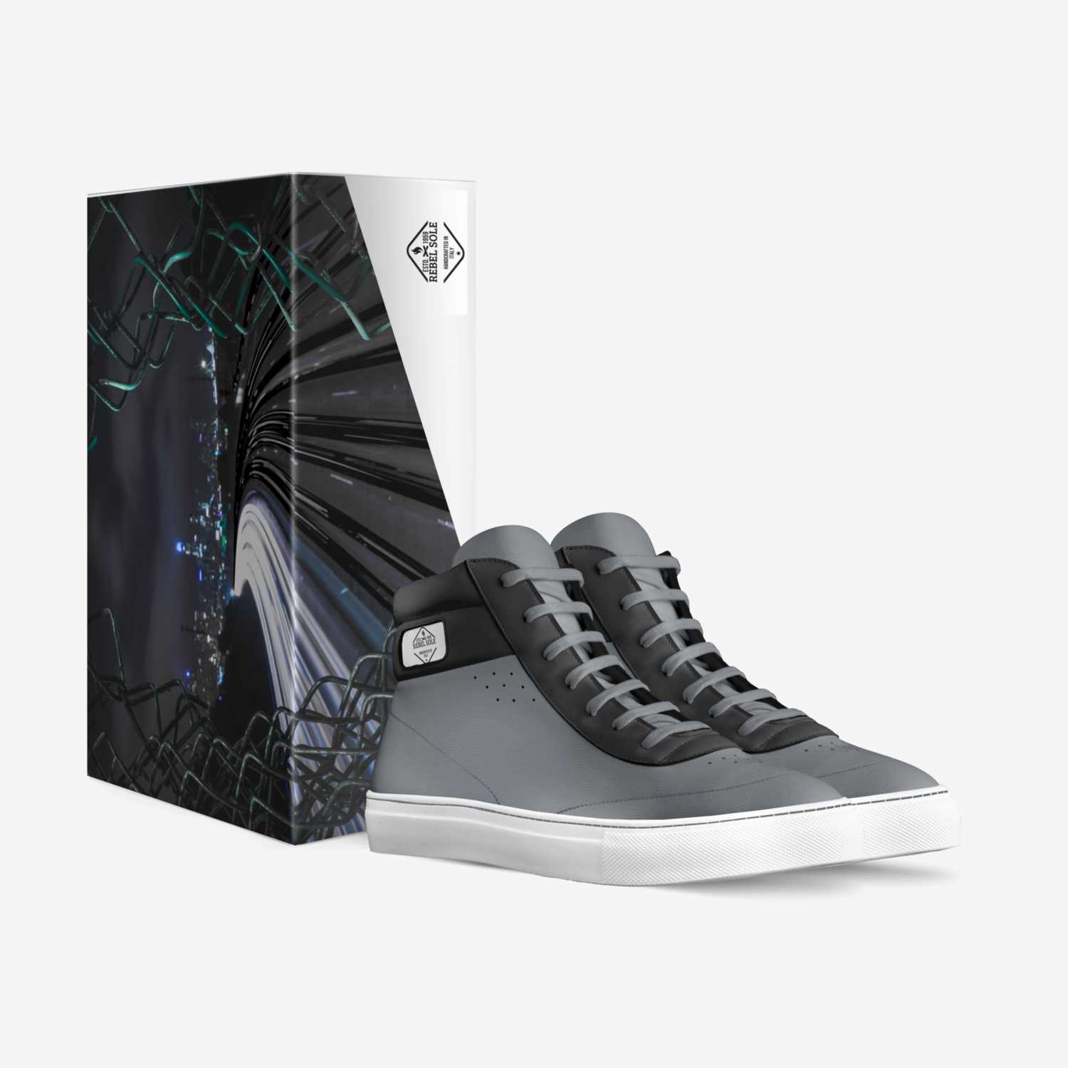 Rebel Sole custom made in Italy shoes by Quinniece Burns | Box view
