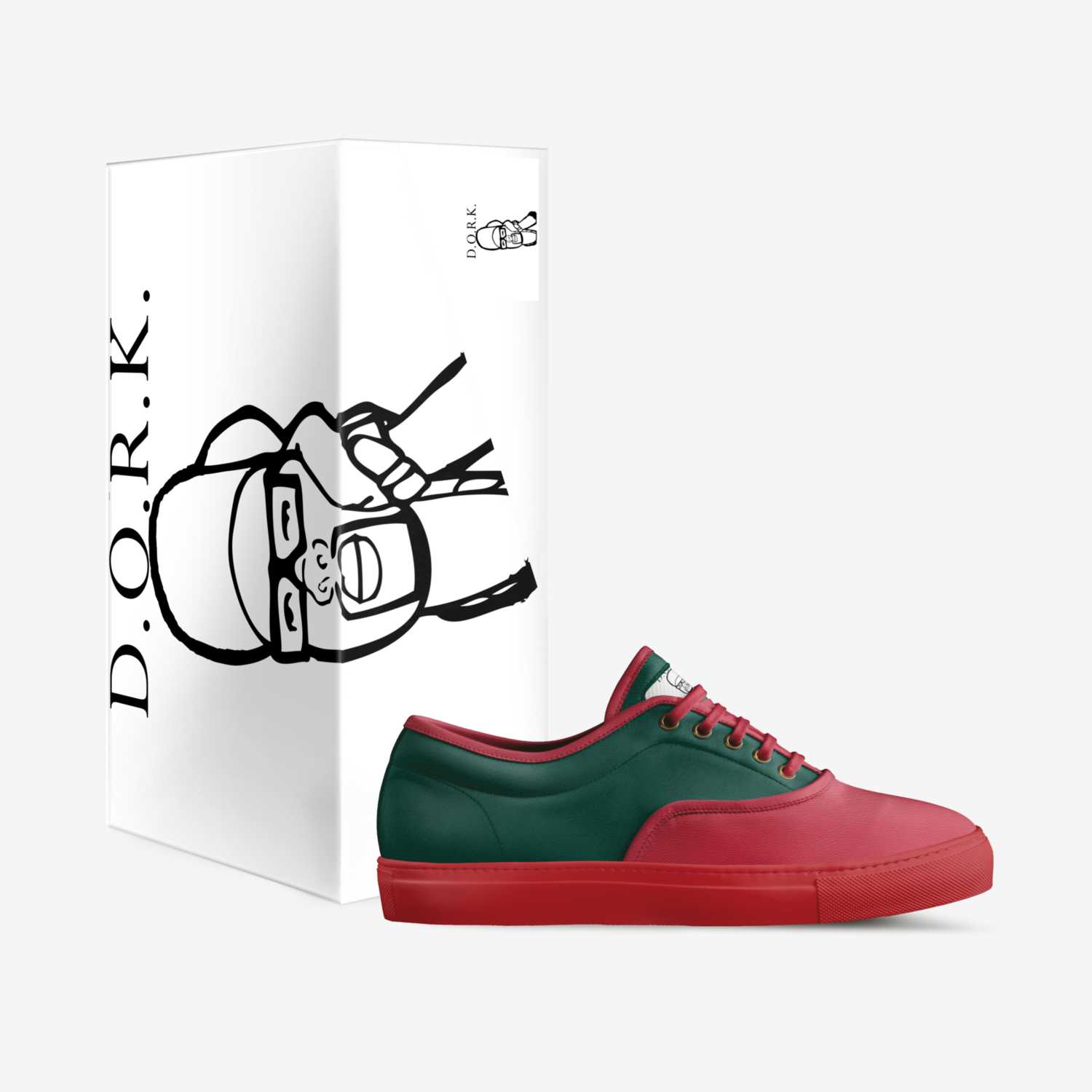 D.O.R.K. custom made in Italy shoes by Brandon Slaughter | Box view