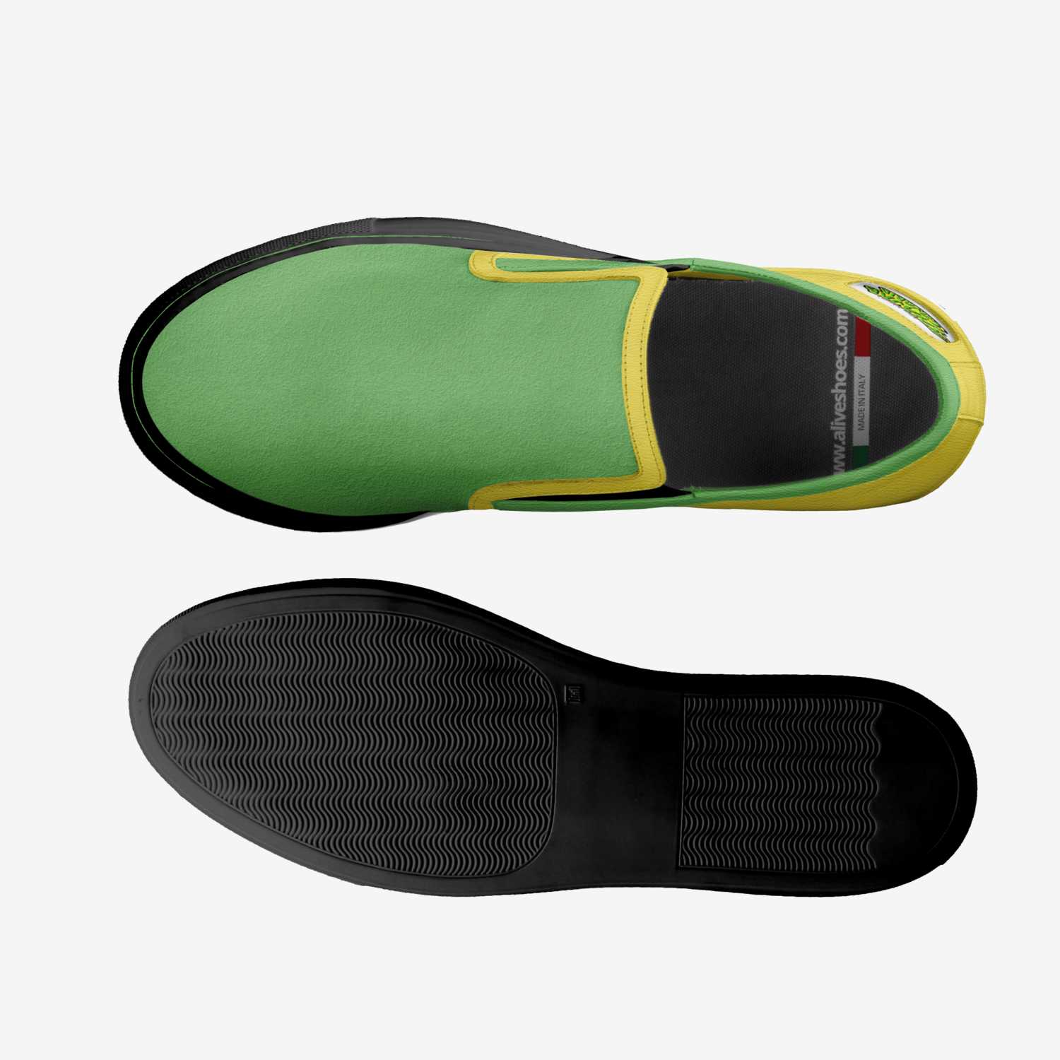 Khajar in Cajaria  custom made in Italy shoes by Scotty Allen Johnson The 3rd | Top view
