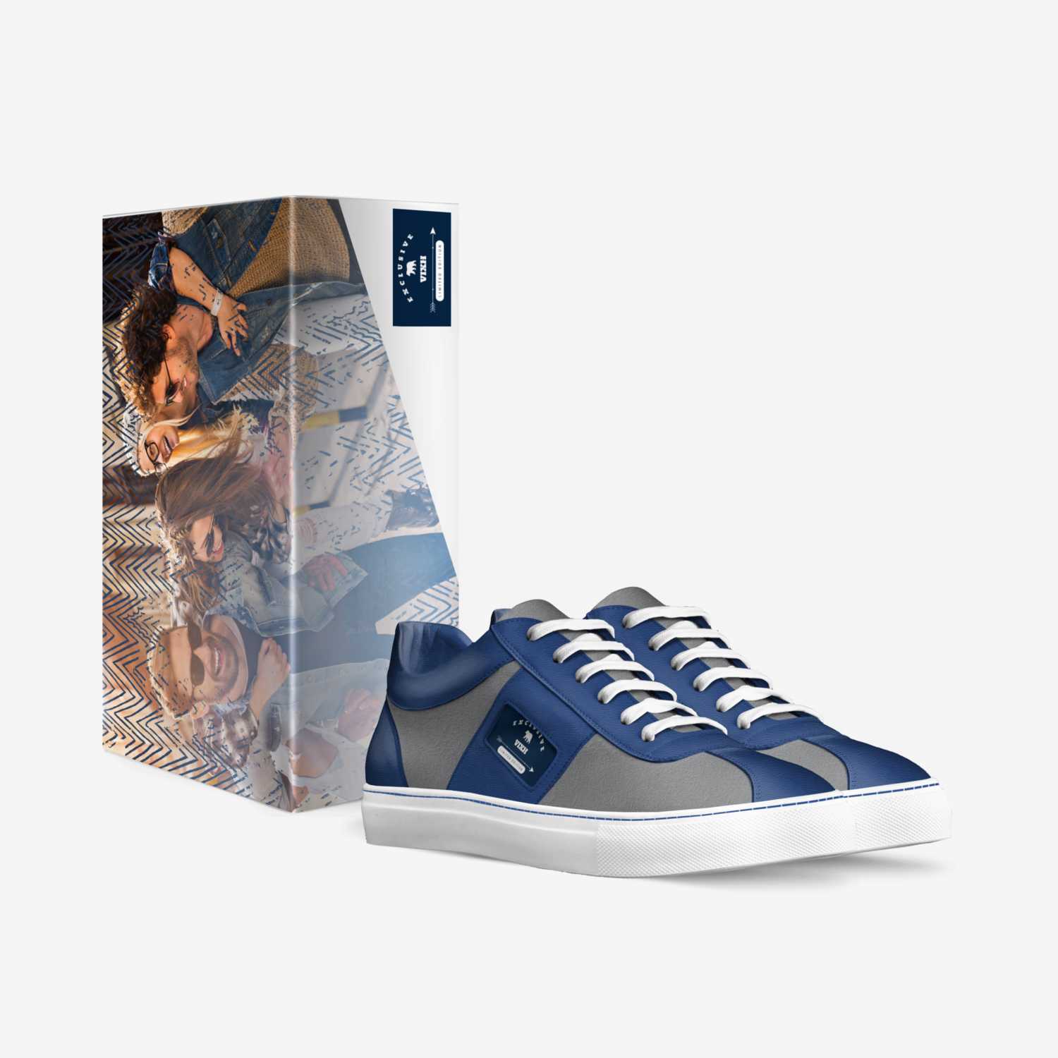 VIXH custom made in Italy shoes by Andrea E. Shillingford | Box view