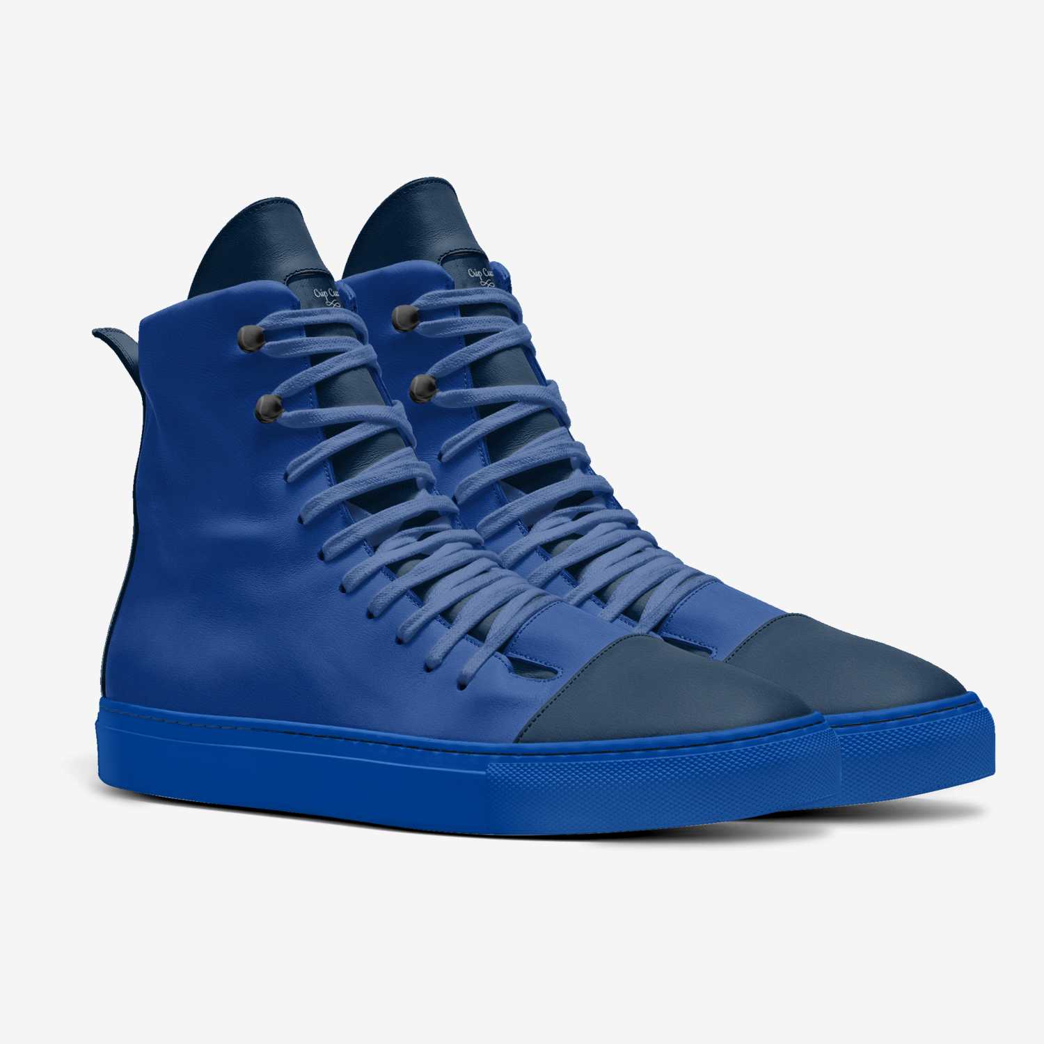 Crip Cuz custom made in Italy shoes by Lovell Jones | Double view