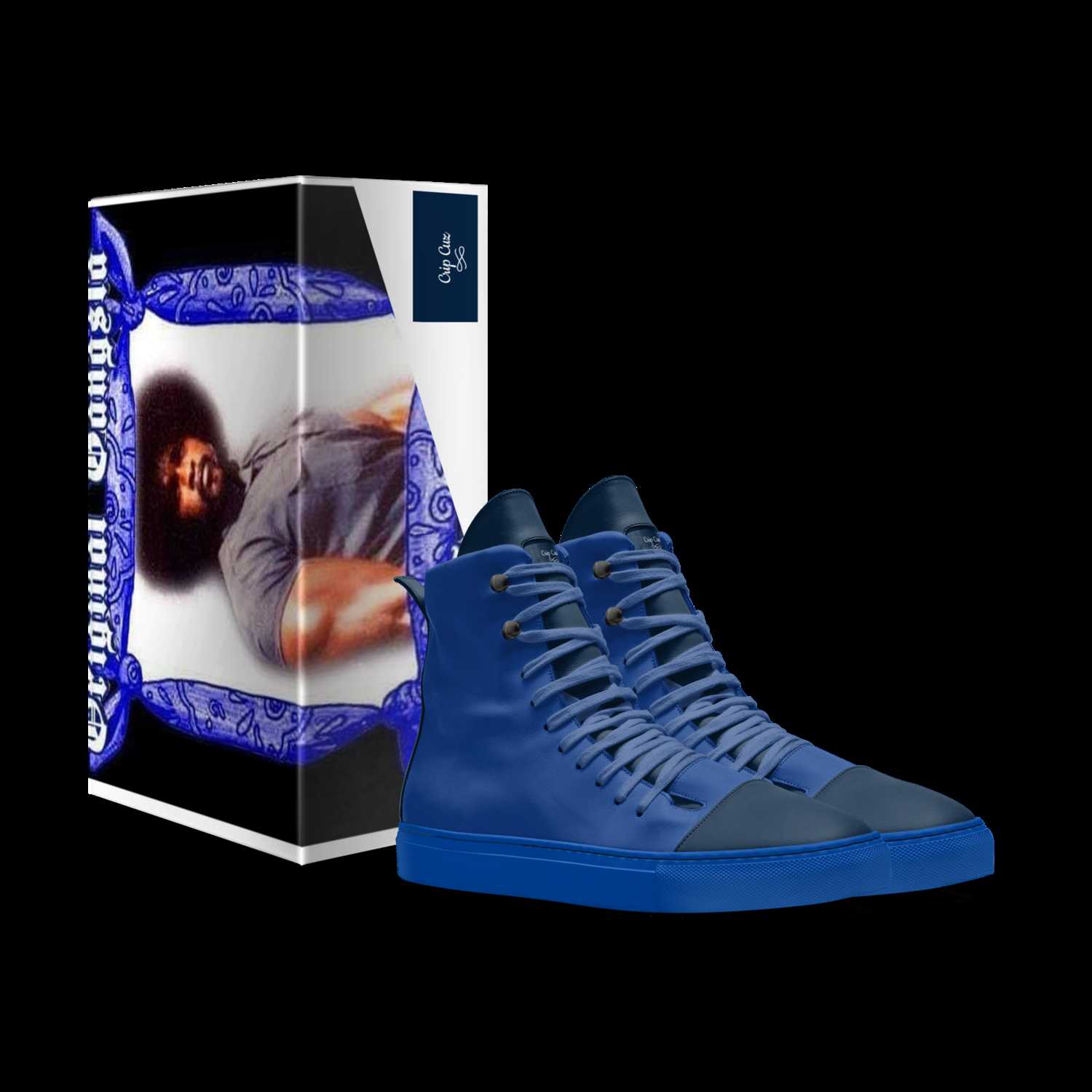 Crip blue jordans 2025