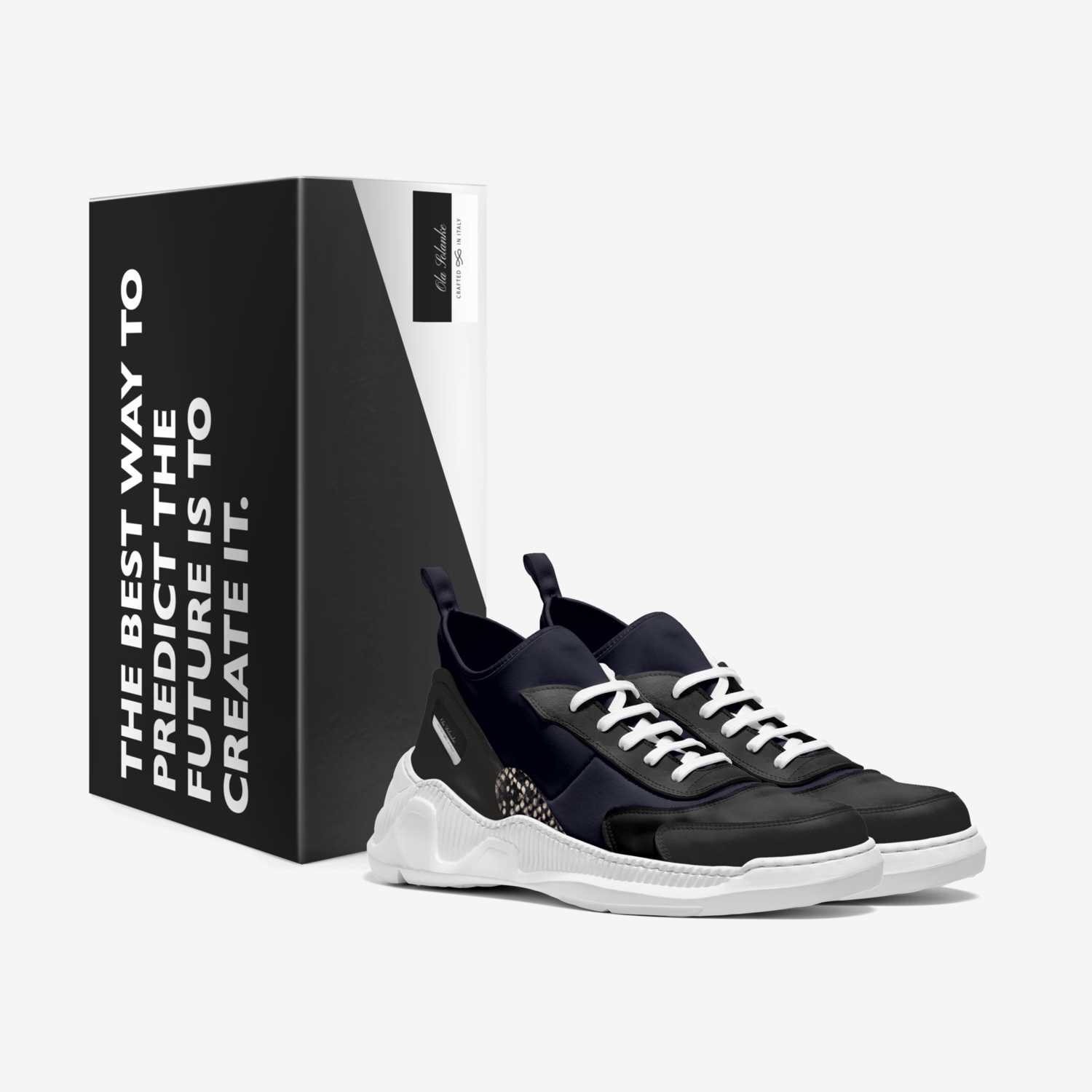 Ola Solanke custom made in Italy shoes by Ola Solanke | Box view