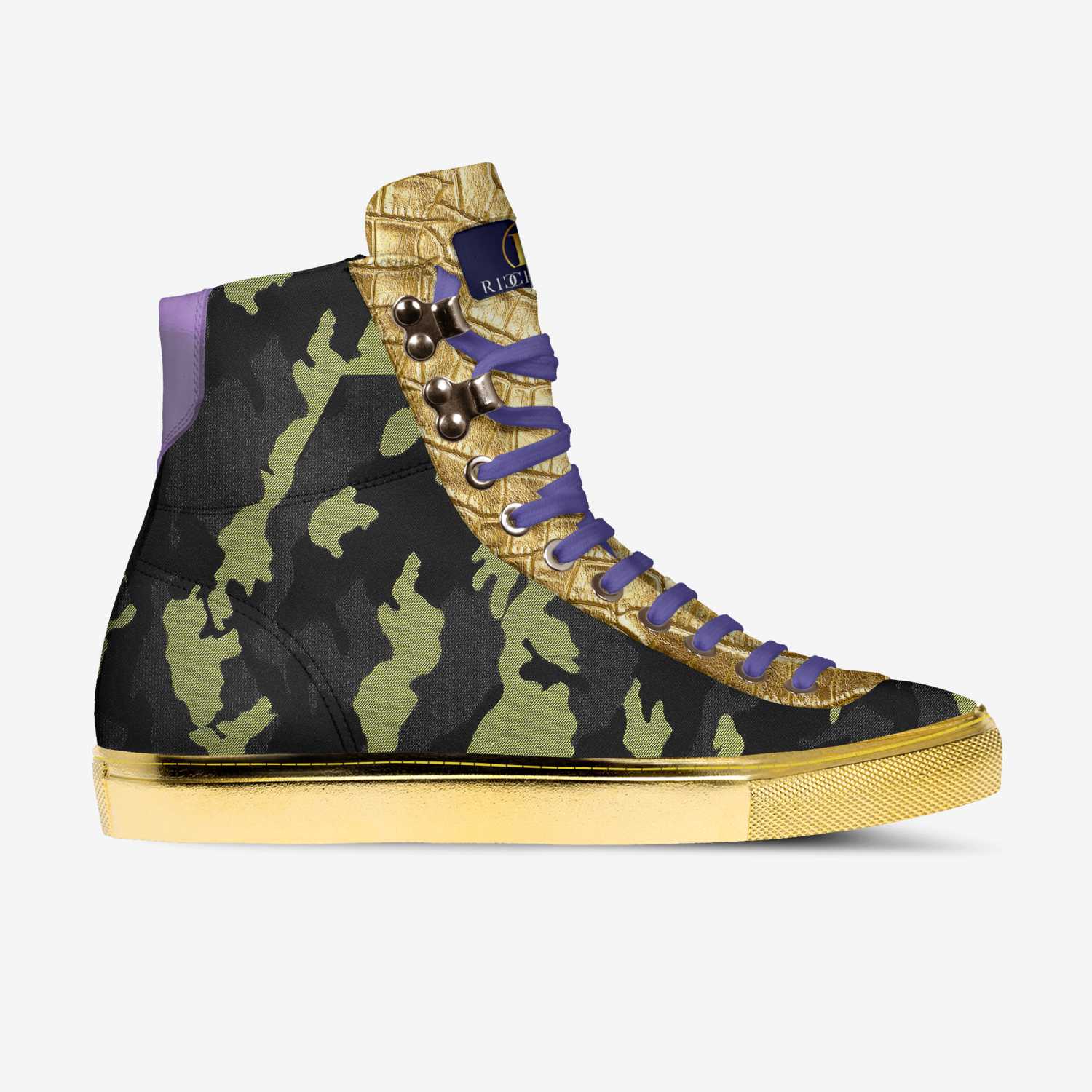 The Juice 2 custom made in Italy shoes by Ricchezza Custom Footwear Designer Co. | Side view