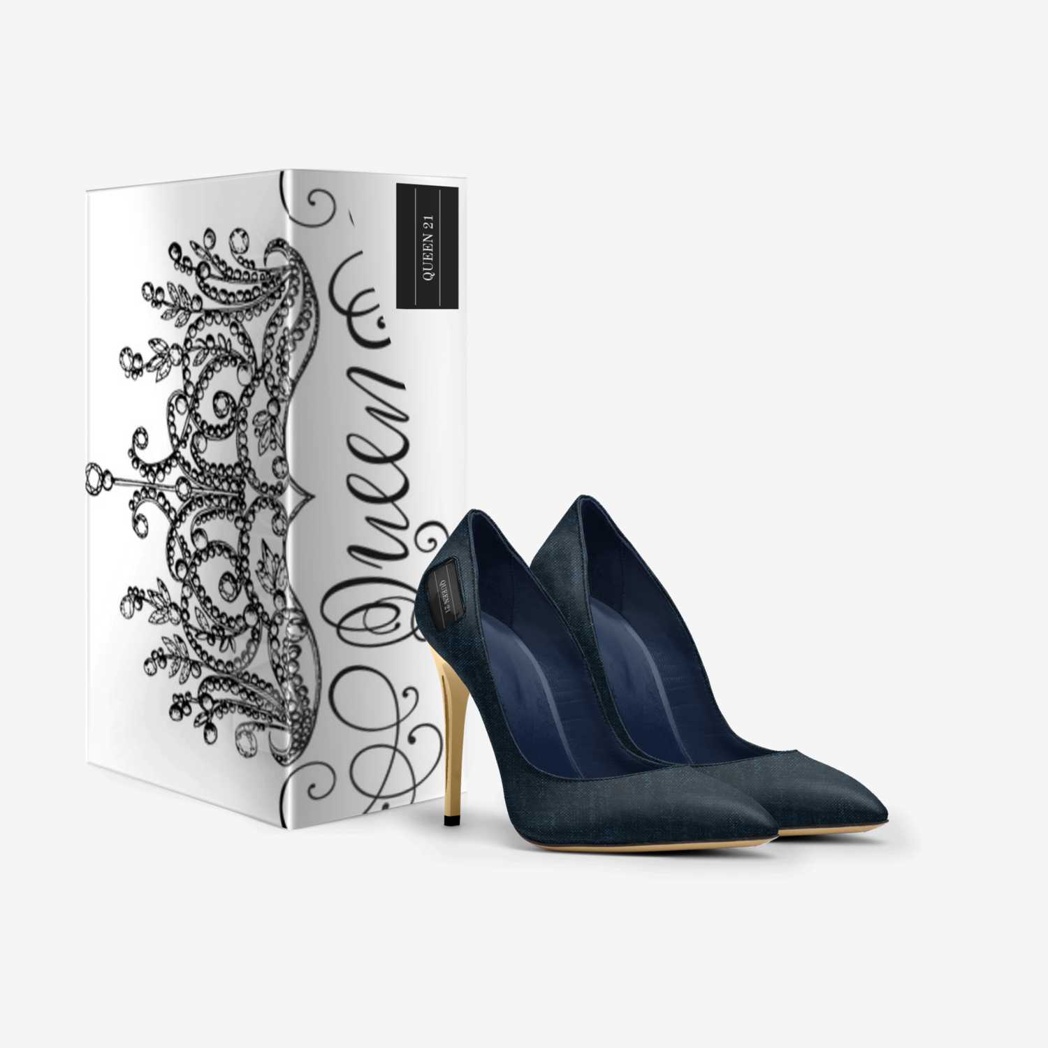 QUEEN 21 custom made in Italy shoes by Bena Klier | Box view