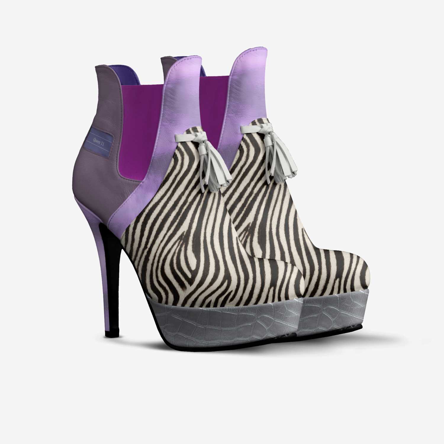 Queen 11 custom made in Italy shoes by Bena Klier | Double view
