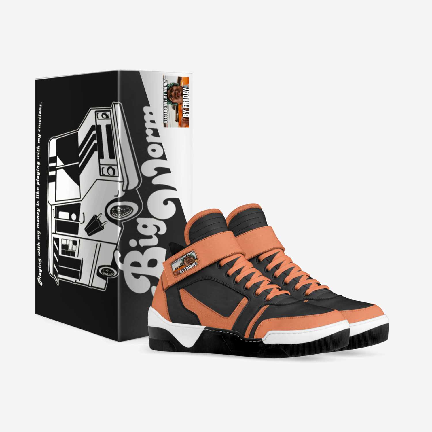worminators #2 custom made in Italy shoes by Bo$$ton J | Box view