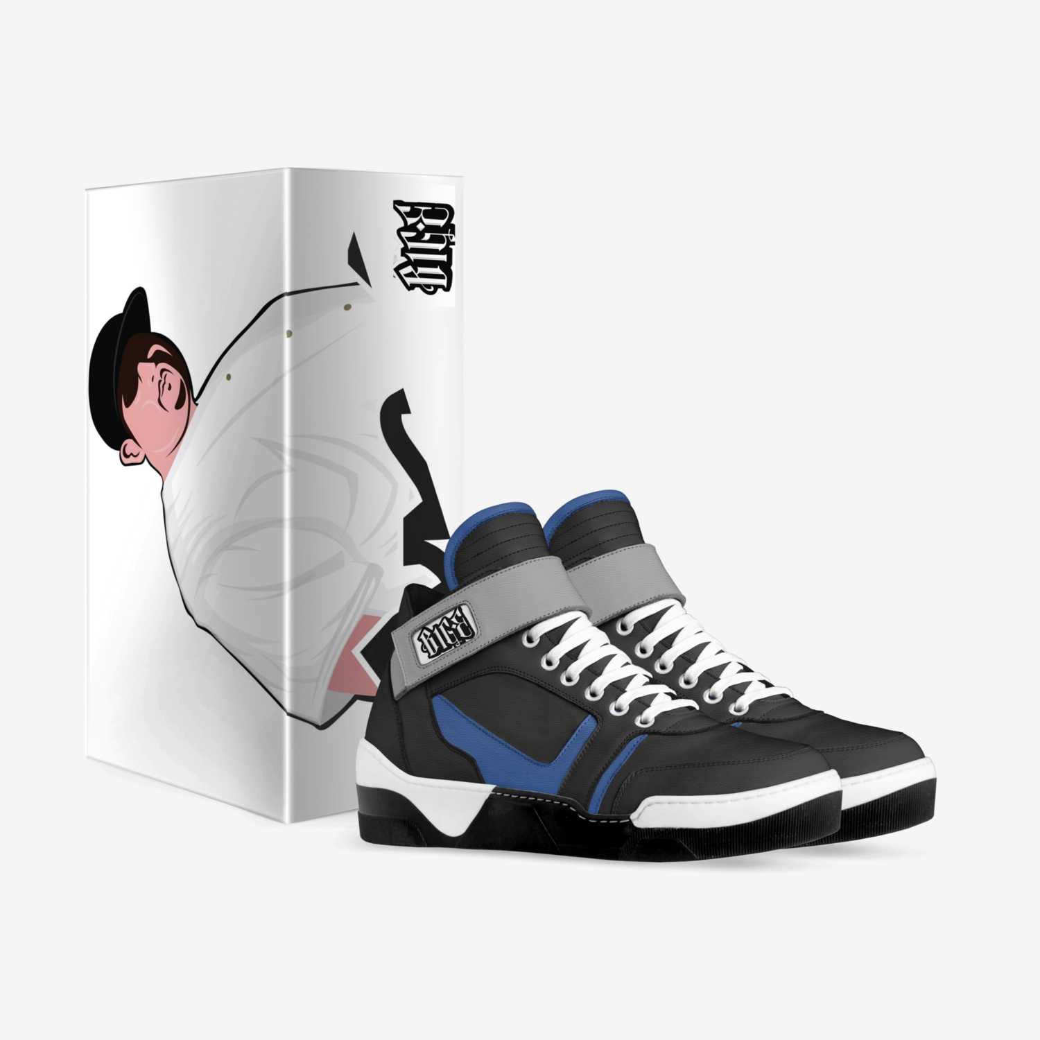 Big E  custom made in Italy shoes by Edgar Dominguez | Box view