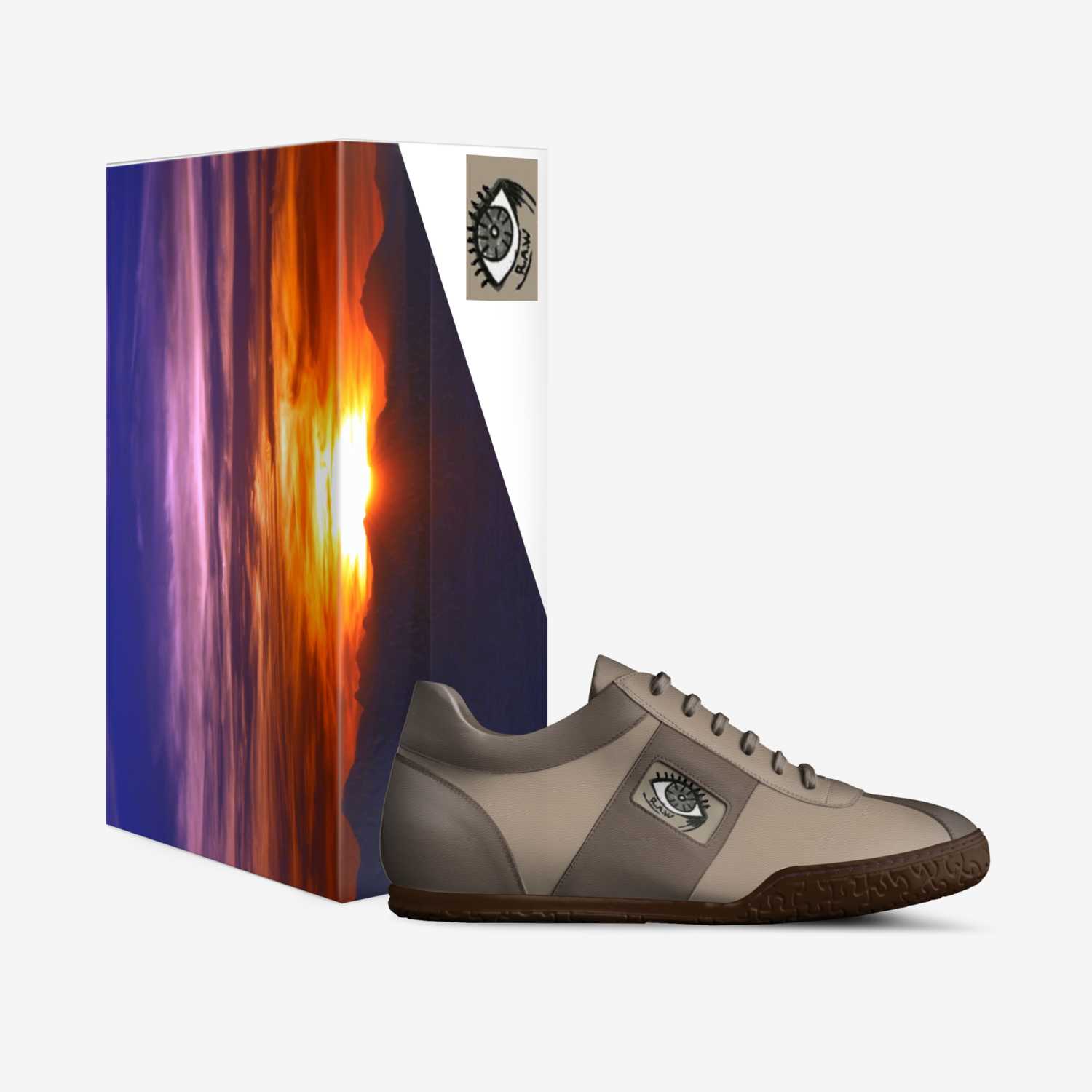 Really About Winning  custom made in Italy shoes by Tk Carter | Box view