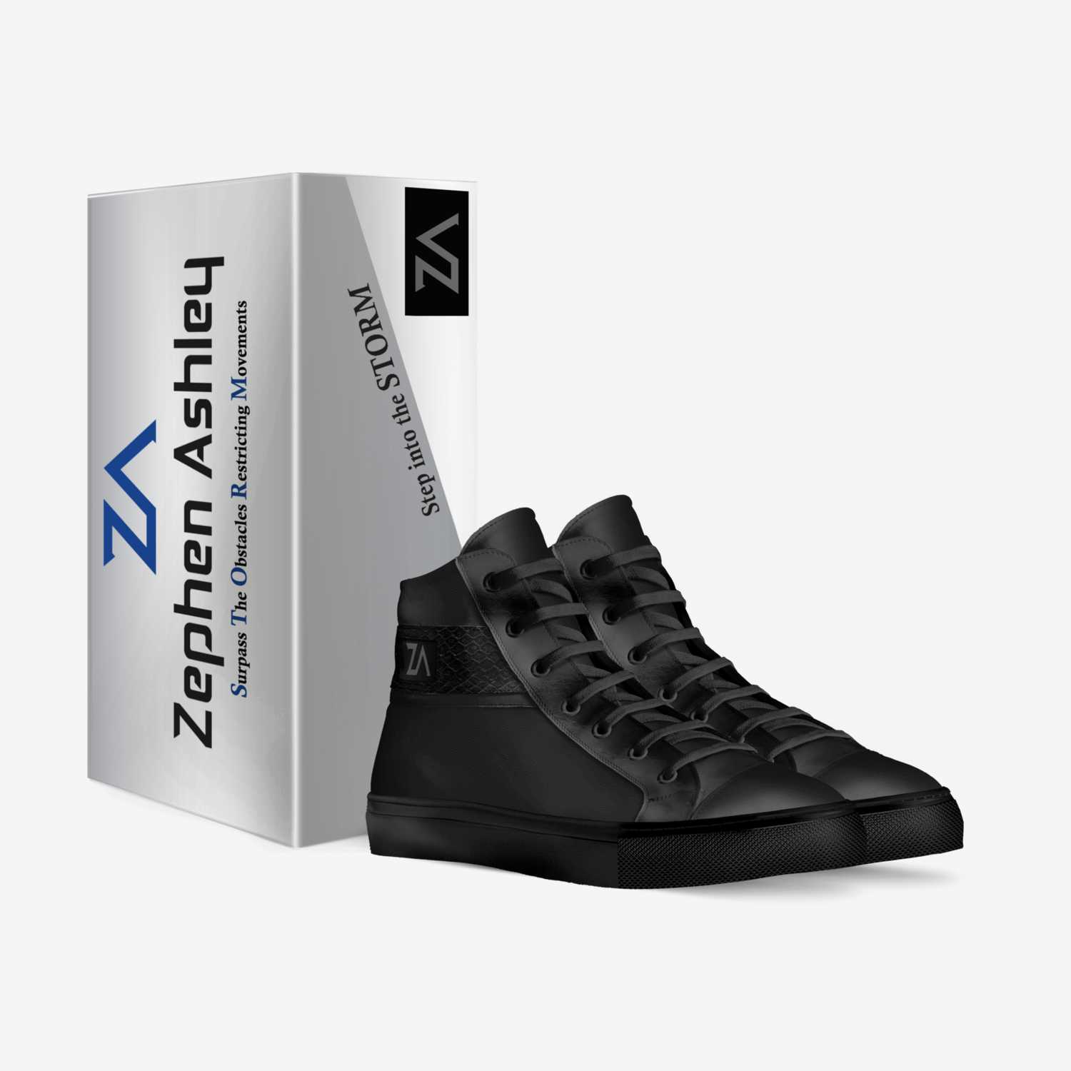Zephen Ashley custom made in Italy shoes by Realitie Rollings | Box view