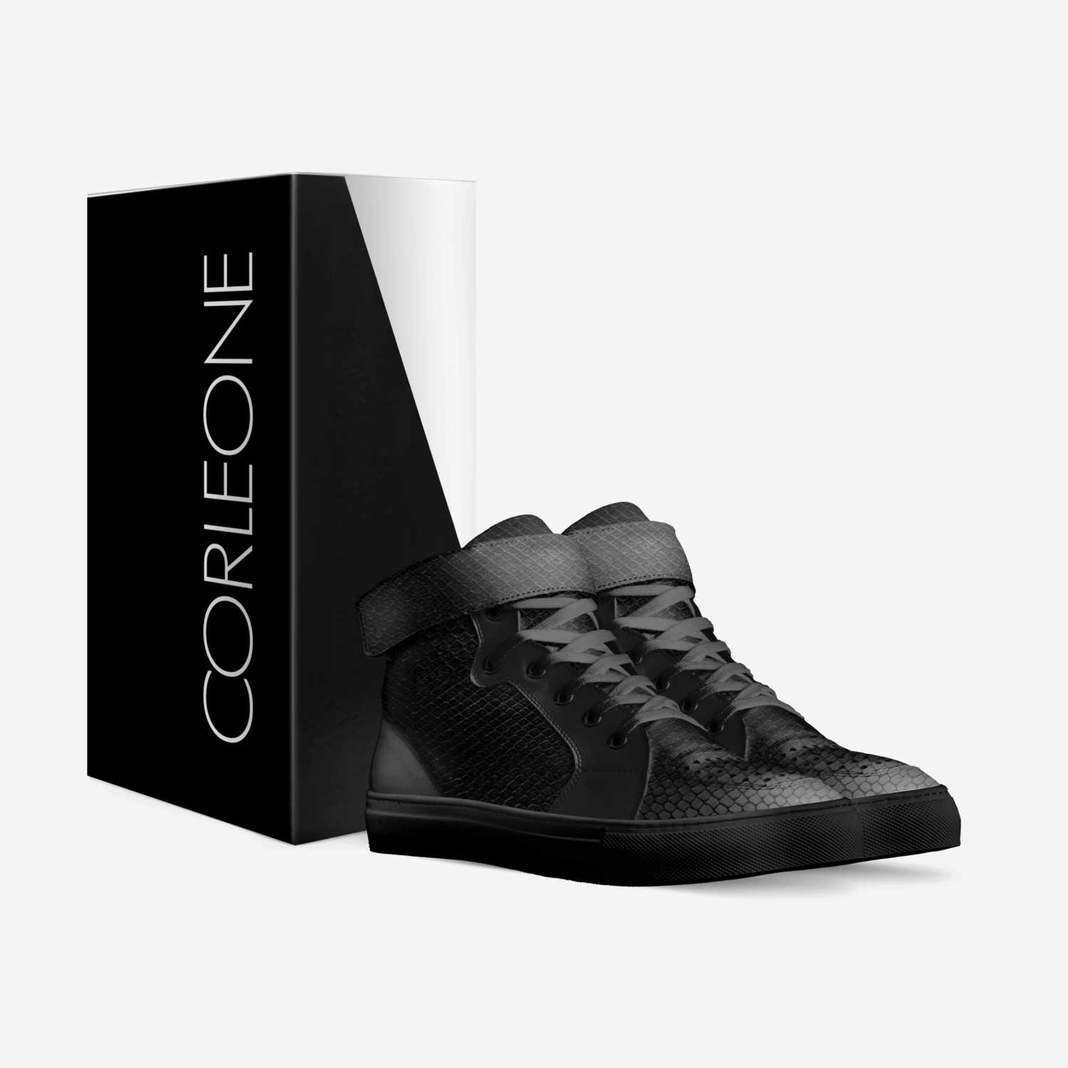 Corleone custom made in Italy shoes by Francisco Morales | Box view