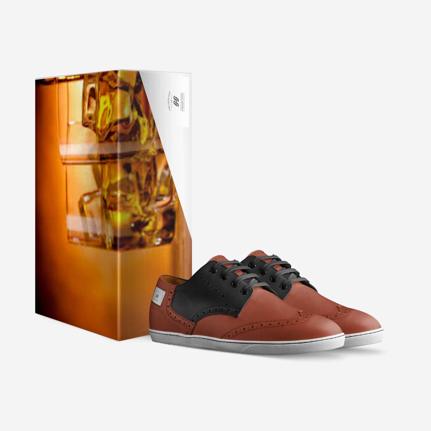 Brandy custom made in Italy shoes by Alexander M. Smith Smith | Box view