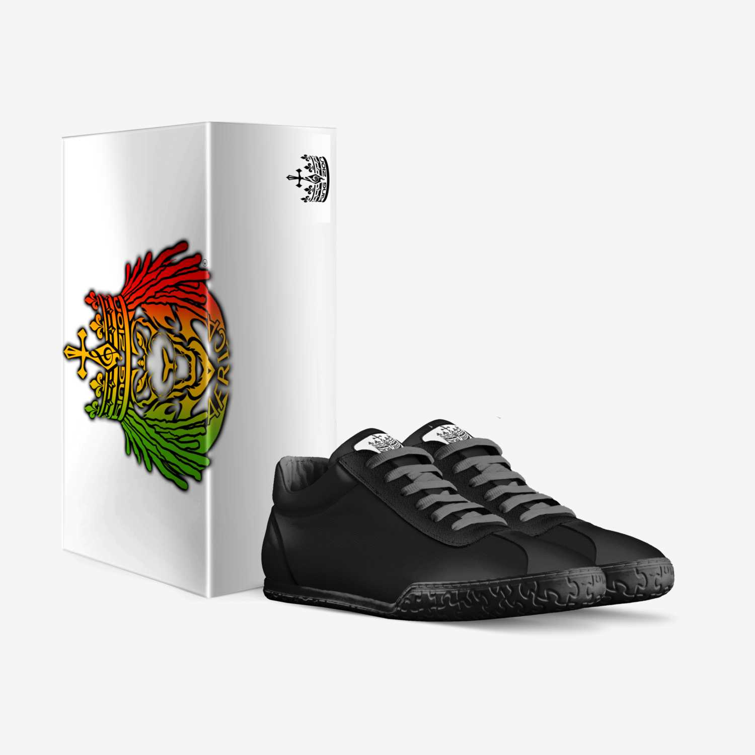The Redeemer custom made in Italy shoes by King Zion | Box view