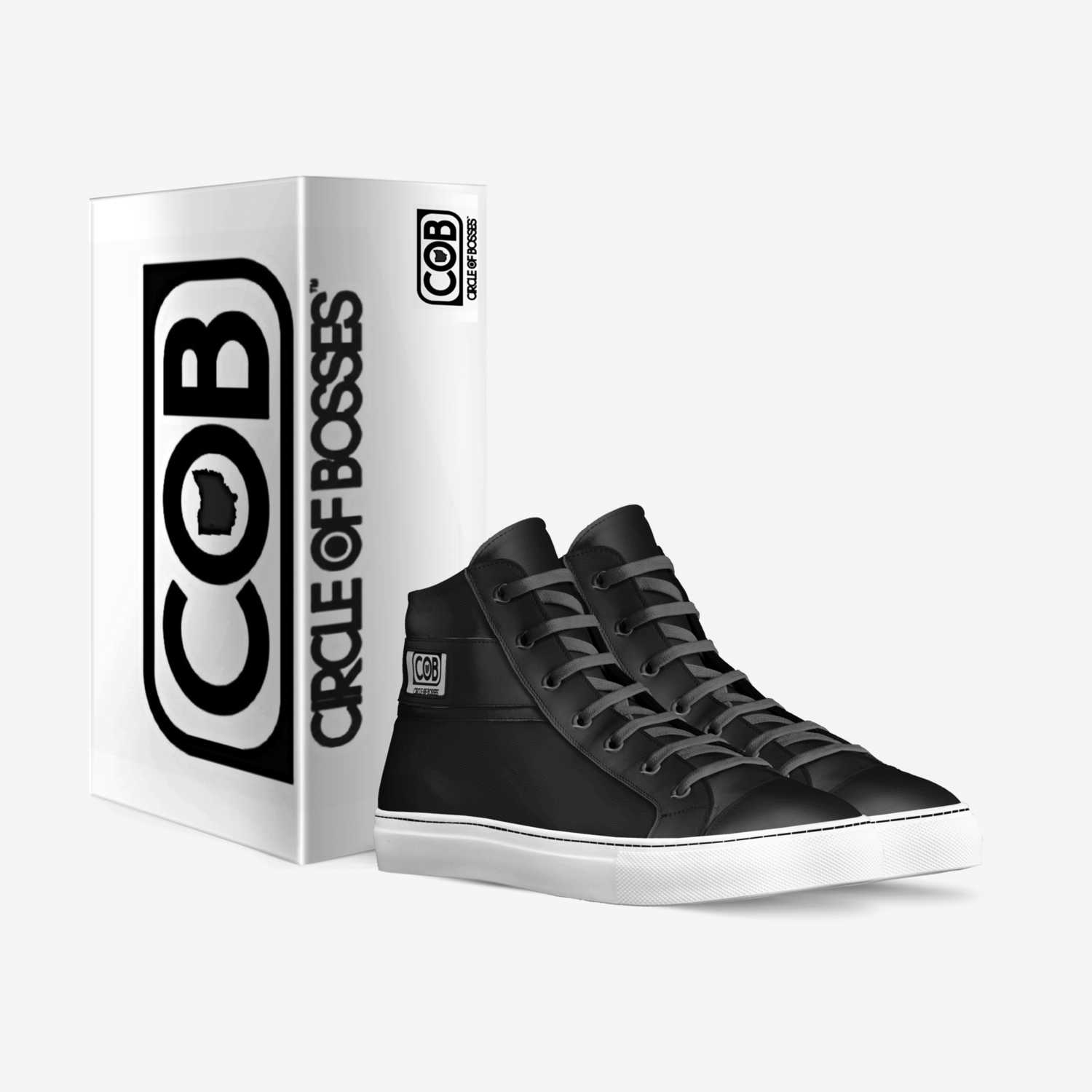 C.O.B Ohio custom made in Italy shoes by Anthony Burks | Box view