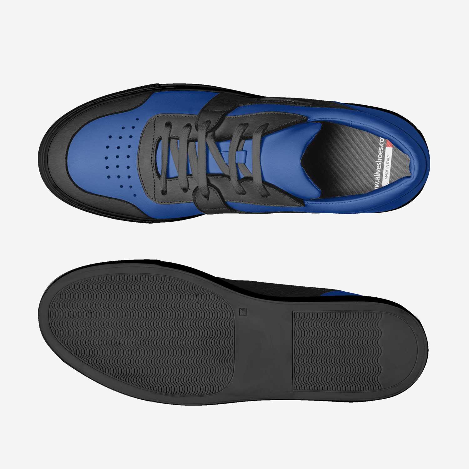 Air Kix custom made in Italy shoes by Allen | Top view