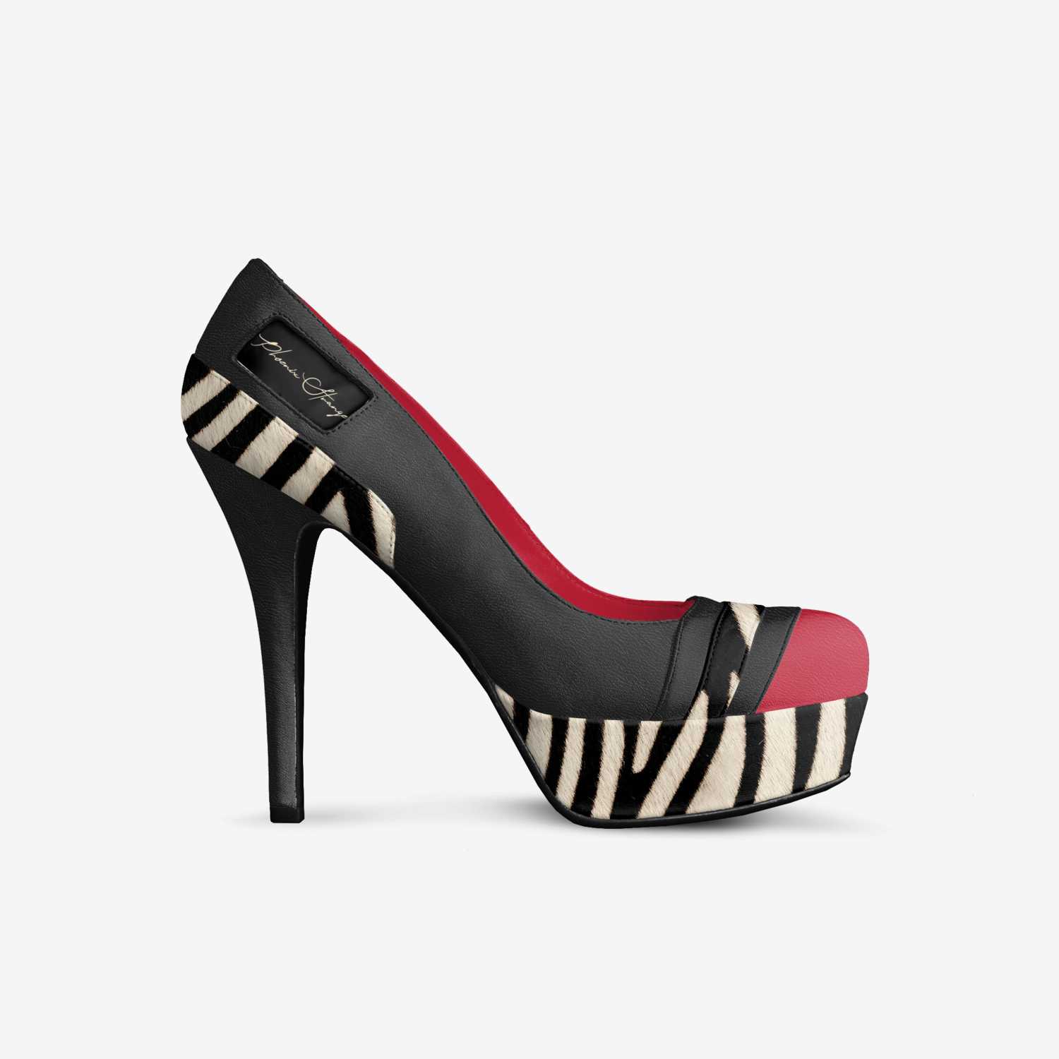 Brazil custom made in Italy shoes by Phoenix Strange | Side view