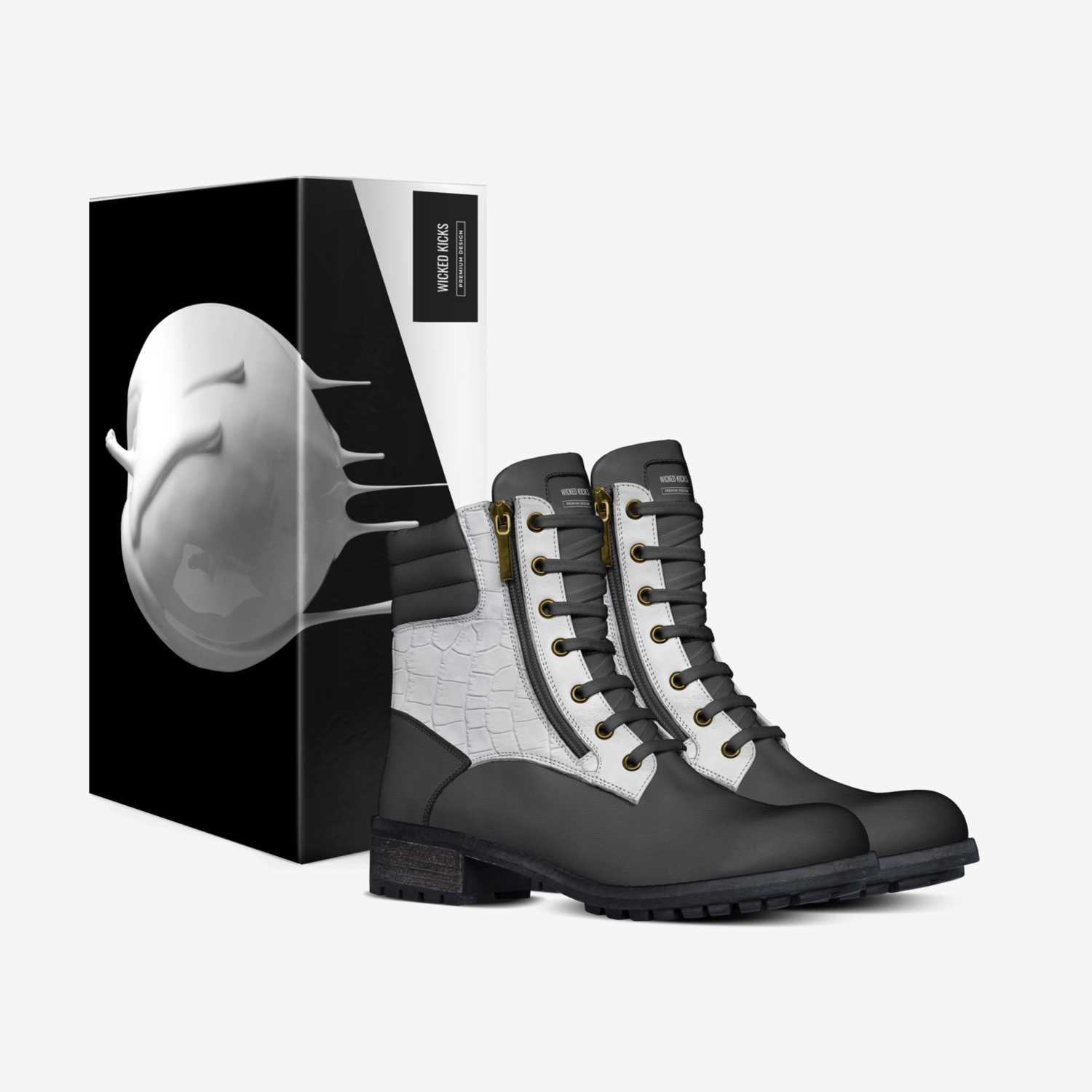 Wicked Kicks custom made in Italy shoes by Jacks B | Box view
