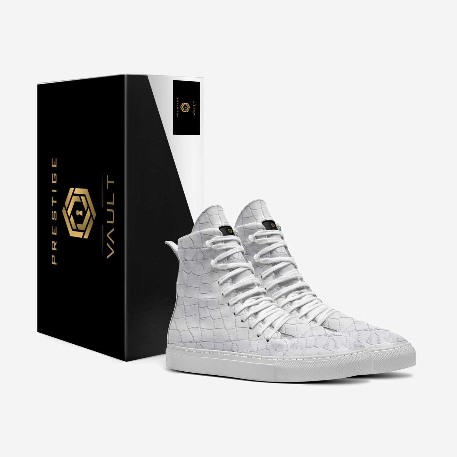 Prestige Vault  custom made in Italy shoes by Sasha Sparks | Box view