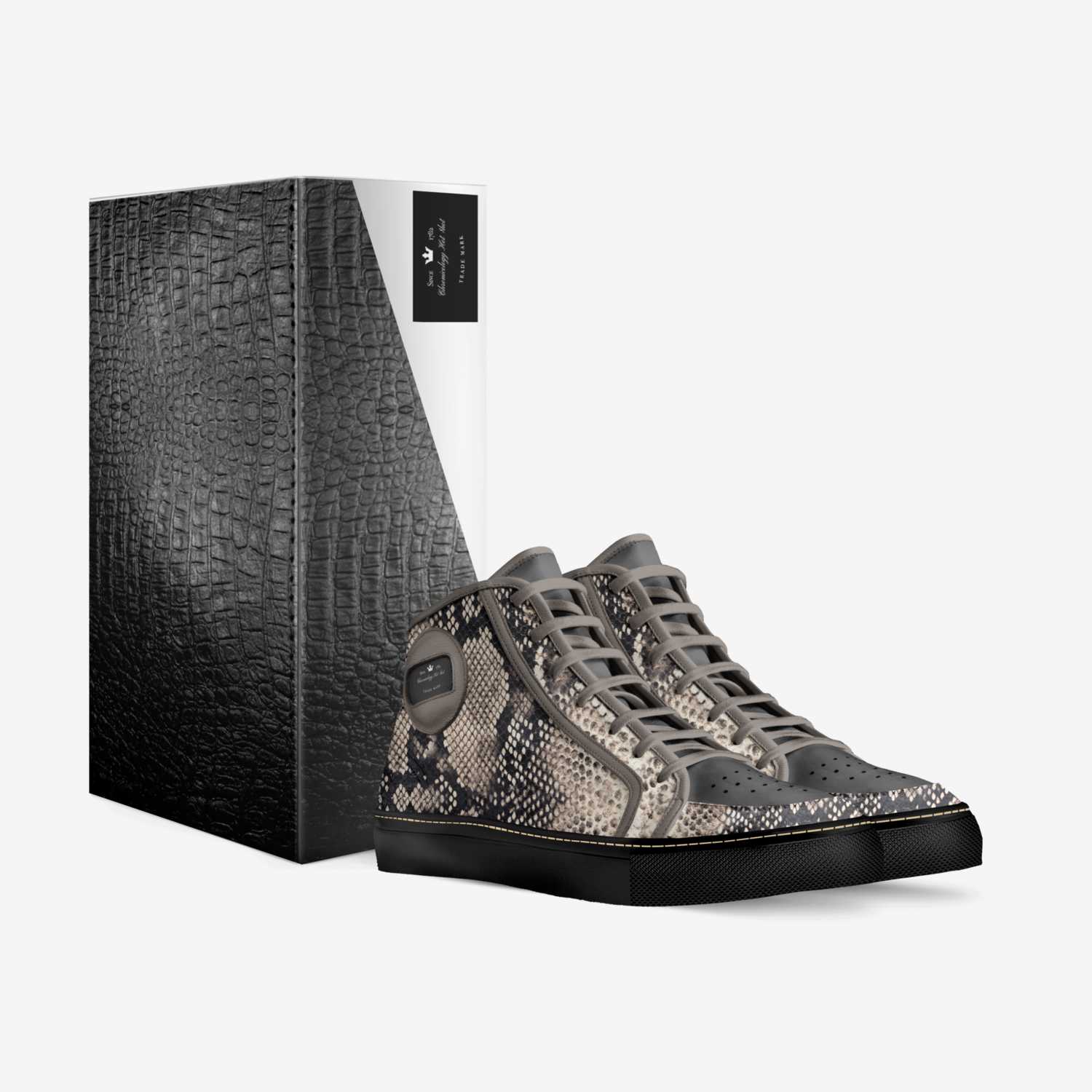 Chronicology Hot $ custom made in Italy shoes by Indigo Blues Ways | Box view