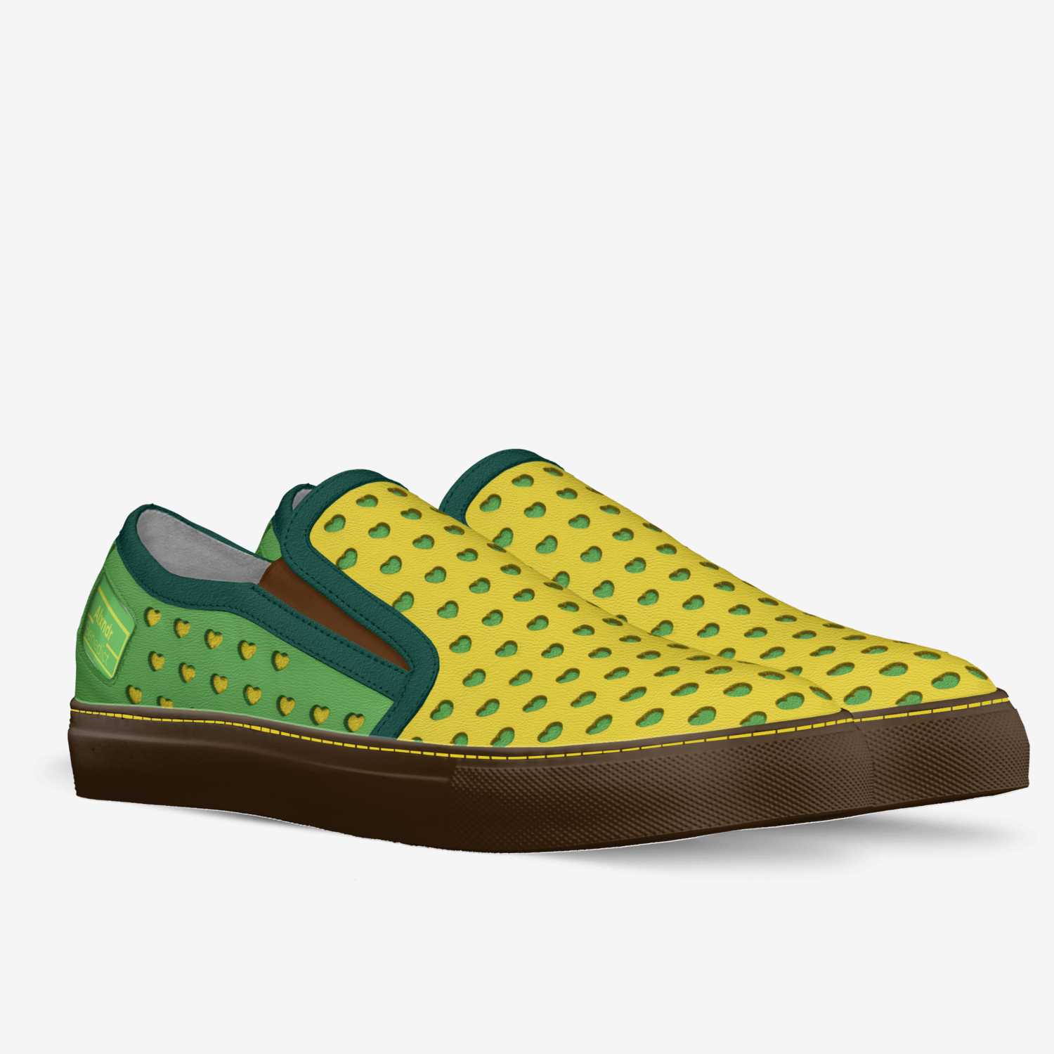 AVOCADO custom made in Italy shoes by Alexander Peters | Double view