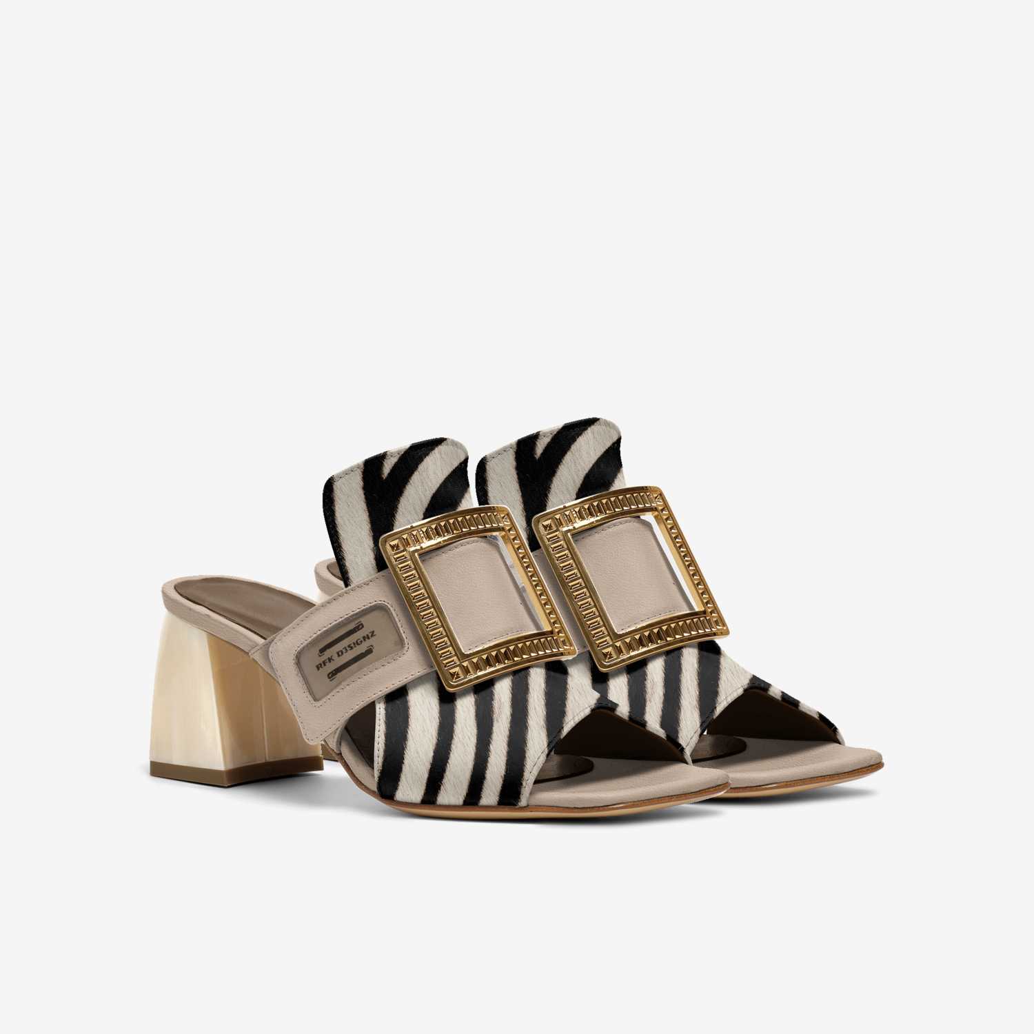 EleganZe custom made in Italy shoes by Rudanie Kunst | Double view