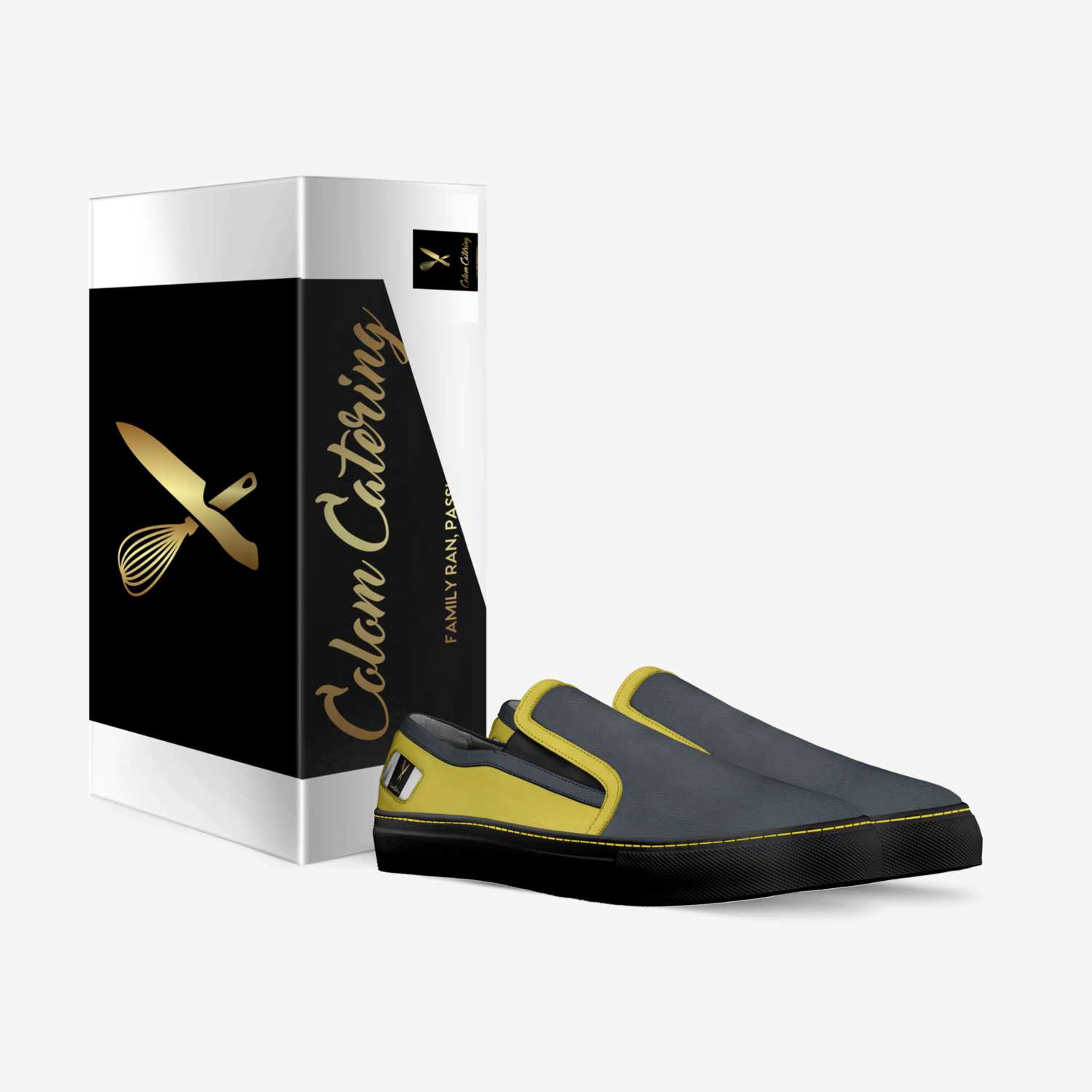 Colom Chef Line  custom made in Italy shoes by Michael Colom | Box view