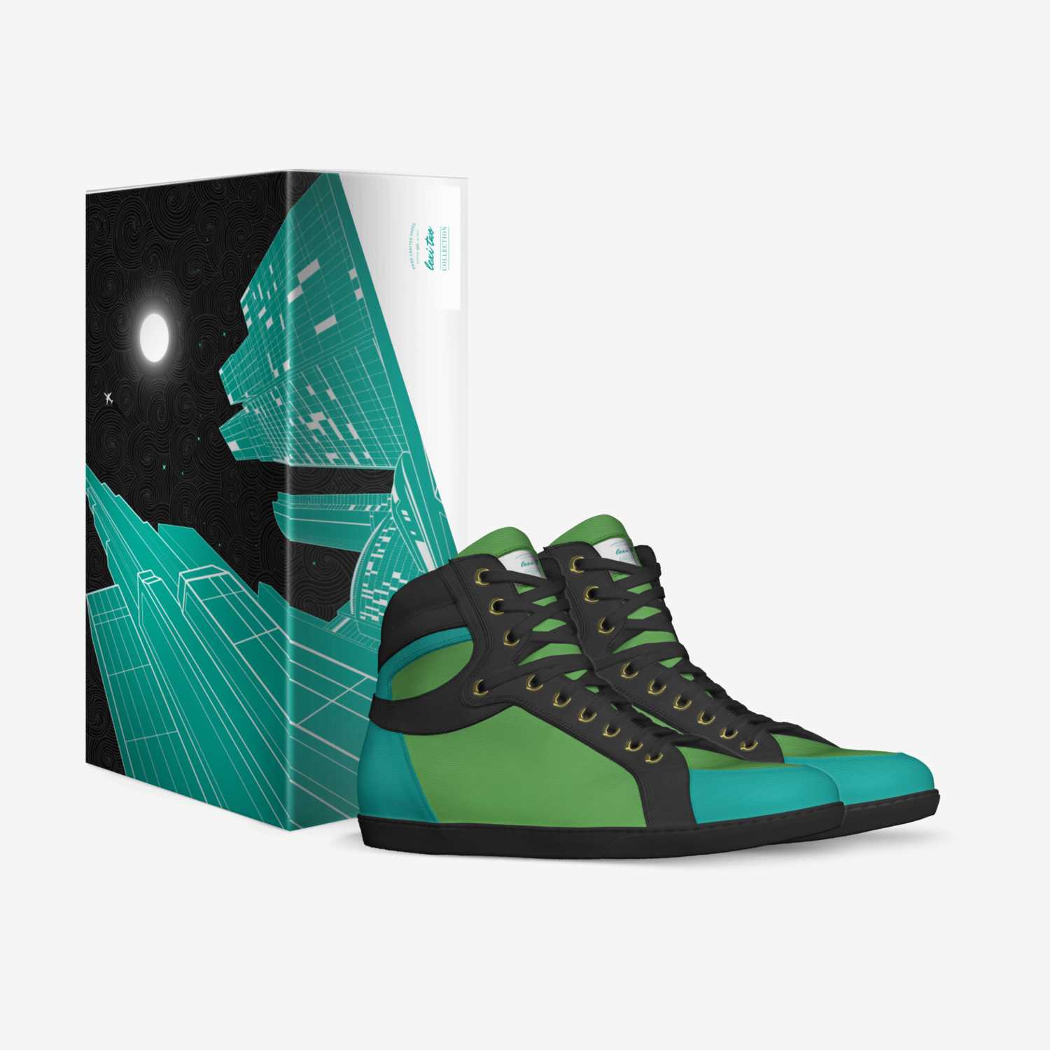 lexi two  custom made in Italy shoes by Alexis Argueta | Box view