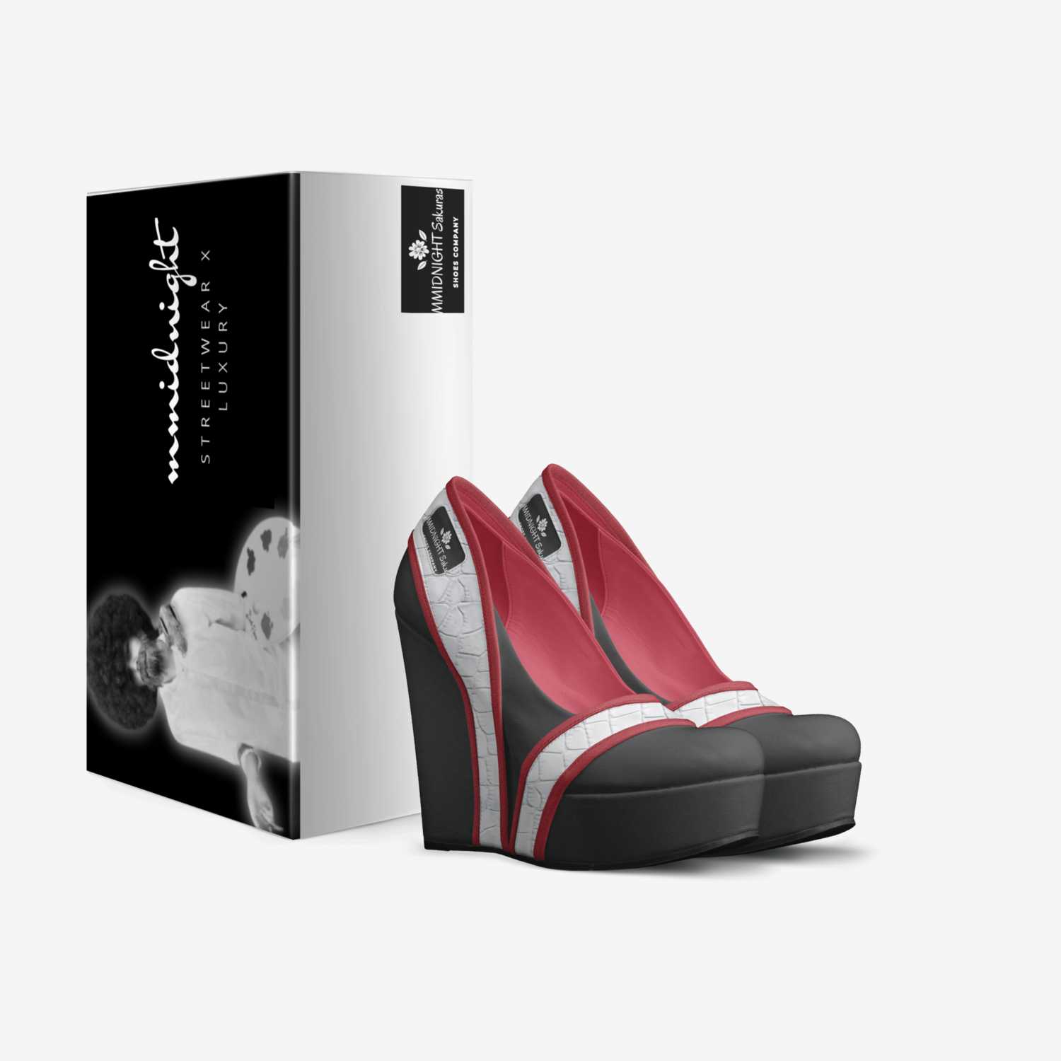 MMIDNIGHT Sakuras custom made in Italy shoes by Braxton Kennedy | Box view