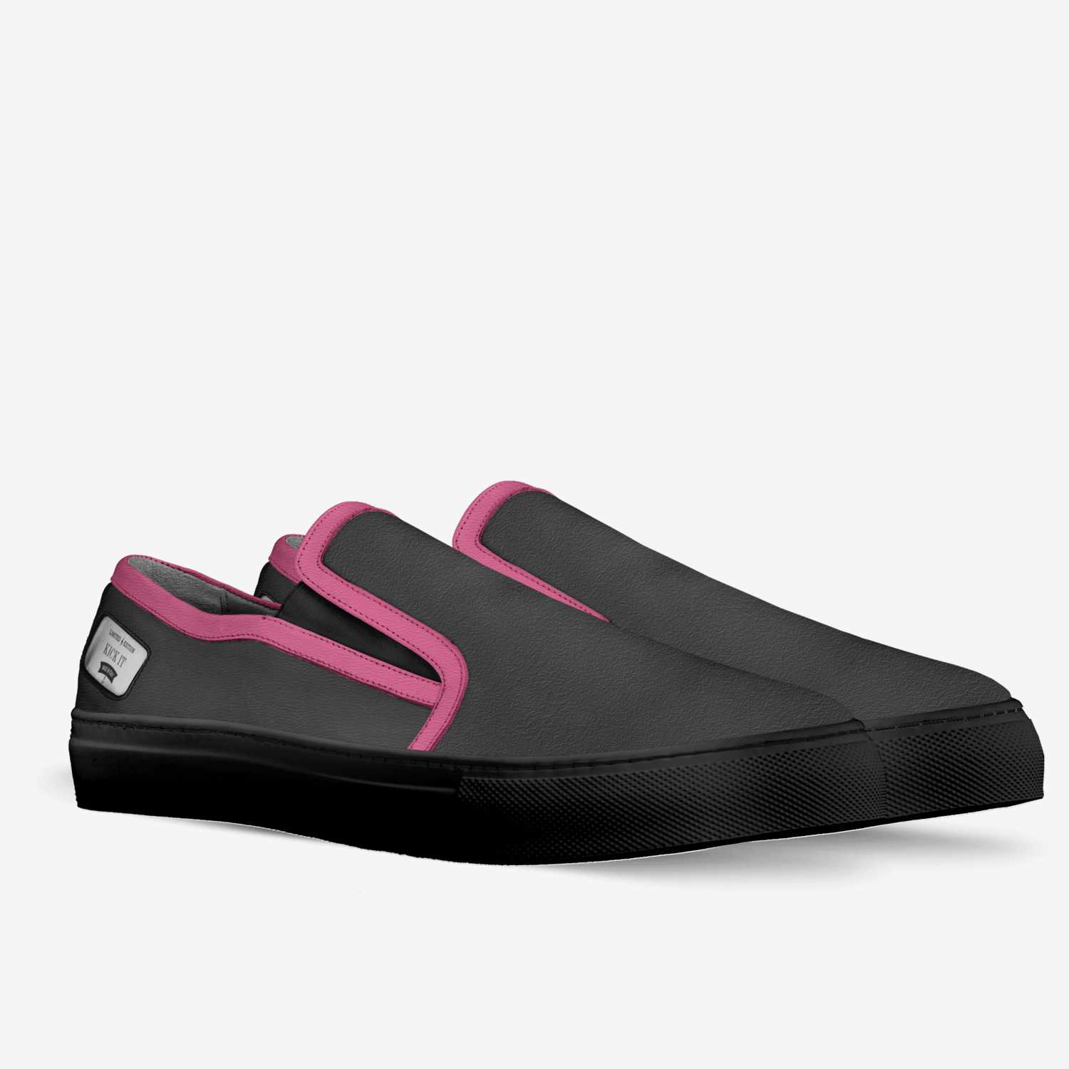 KICK IT custom made in Italy shoes by Lauren Buehner | Double view