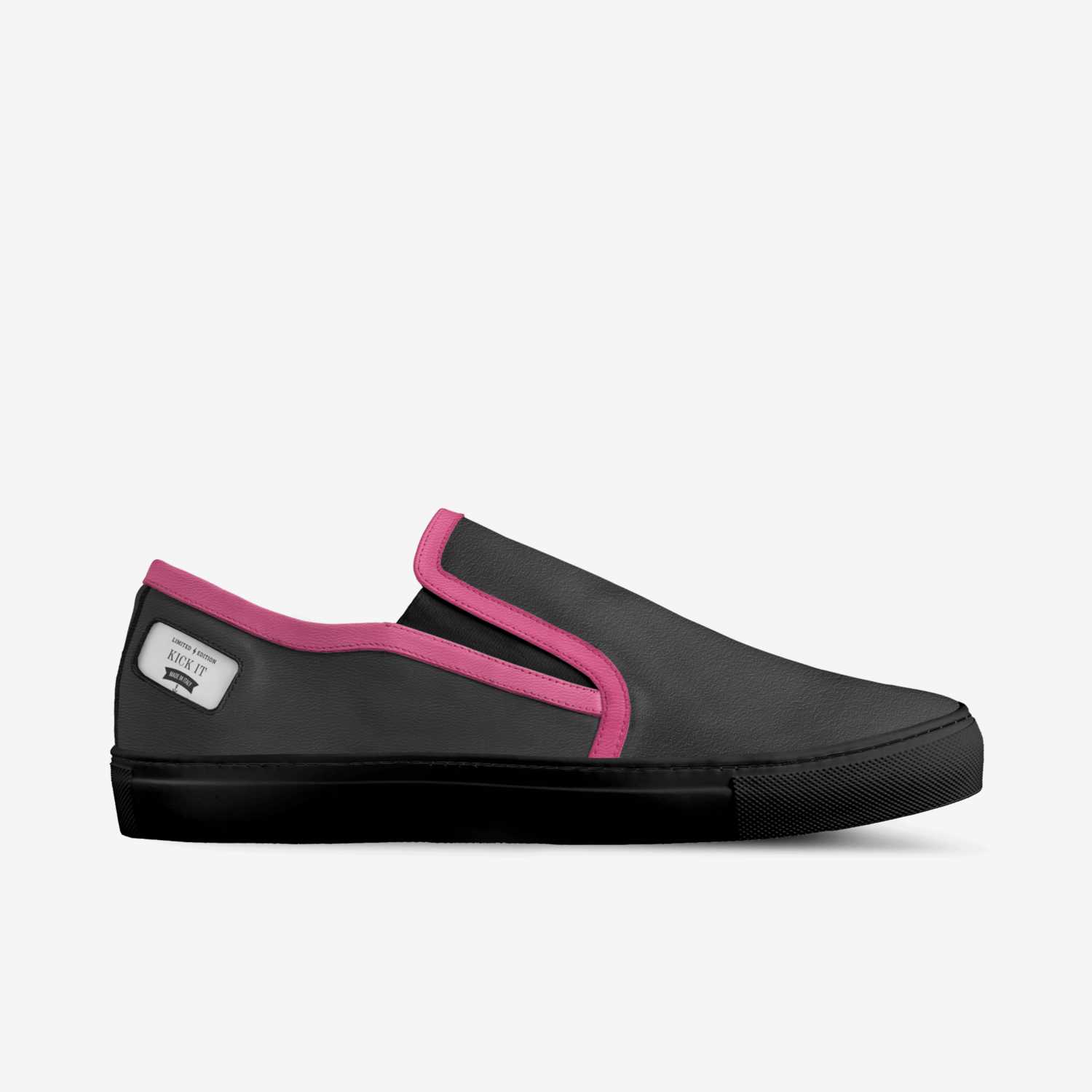 KICK IT custom made in Italy shoes by Lauren Buehner | Side view