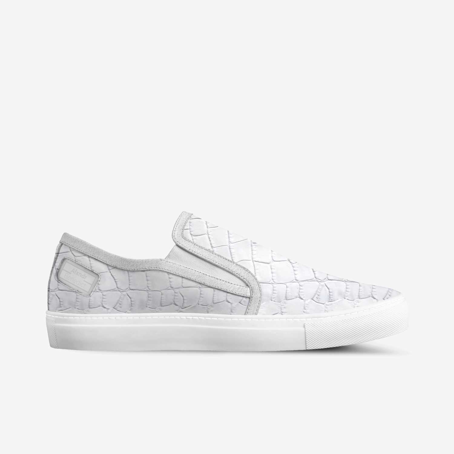 ALXNDR BLANC custom made in Italy shoes by Alexander Peters | Side view