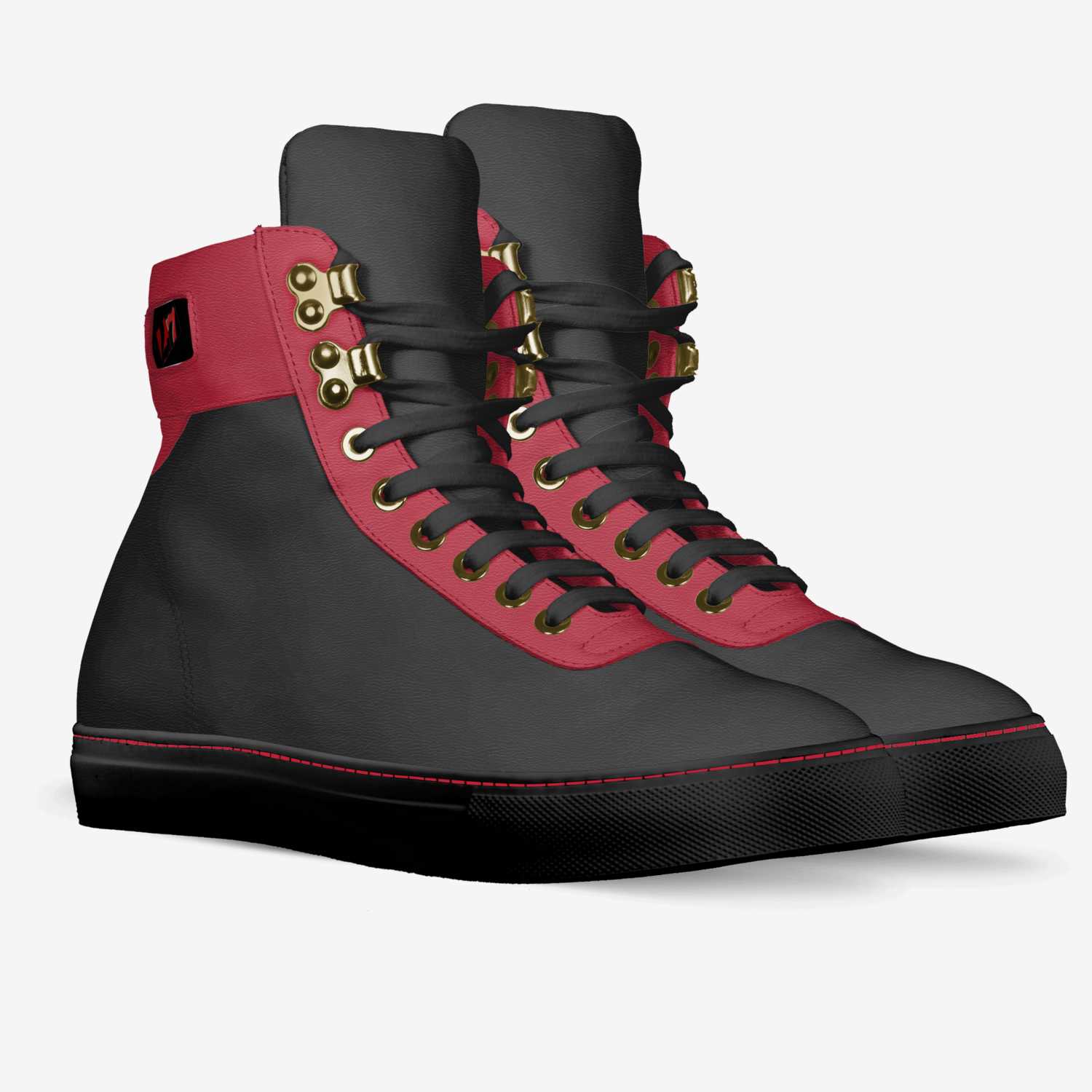 LOSER 1 custom made in Italy shoes by Marcellus Fountain | Double view