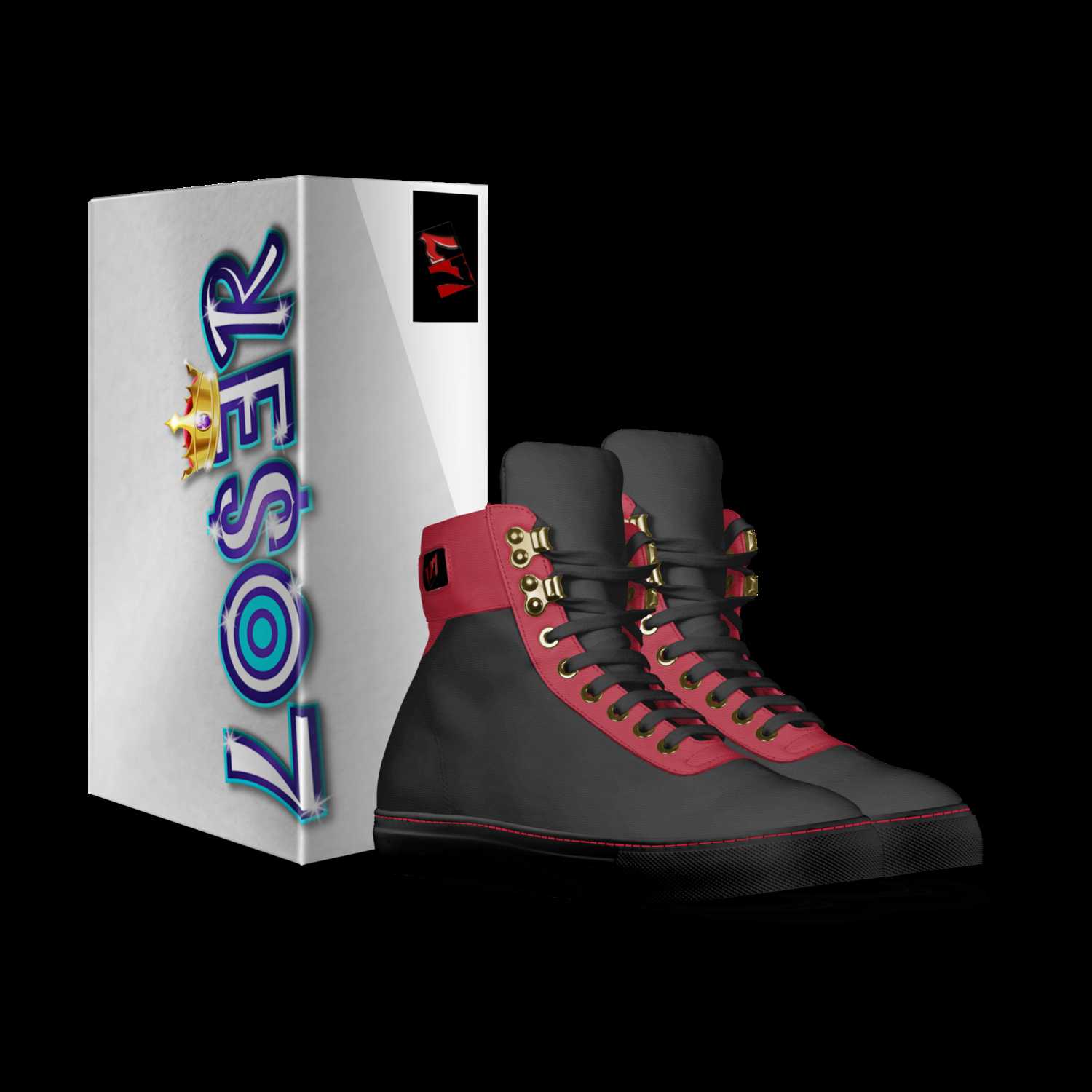 LOSER 1 A Custom Shoe concept by Marcellus Fountain