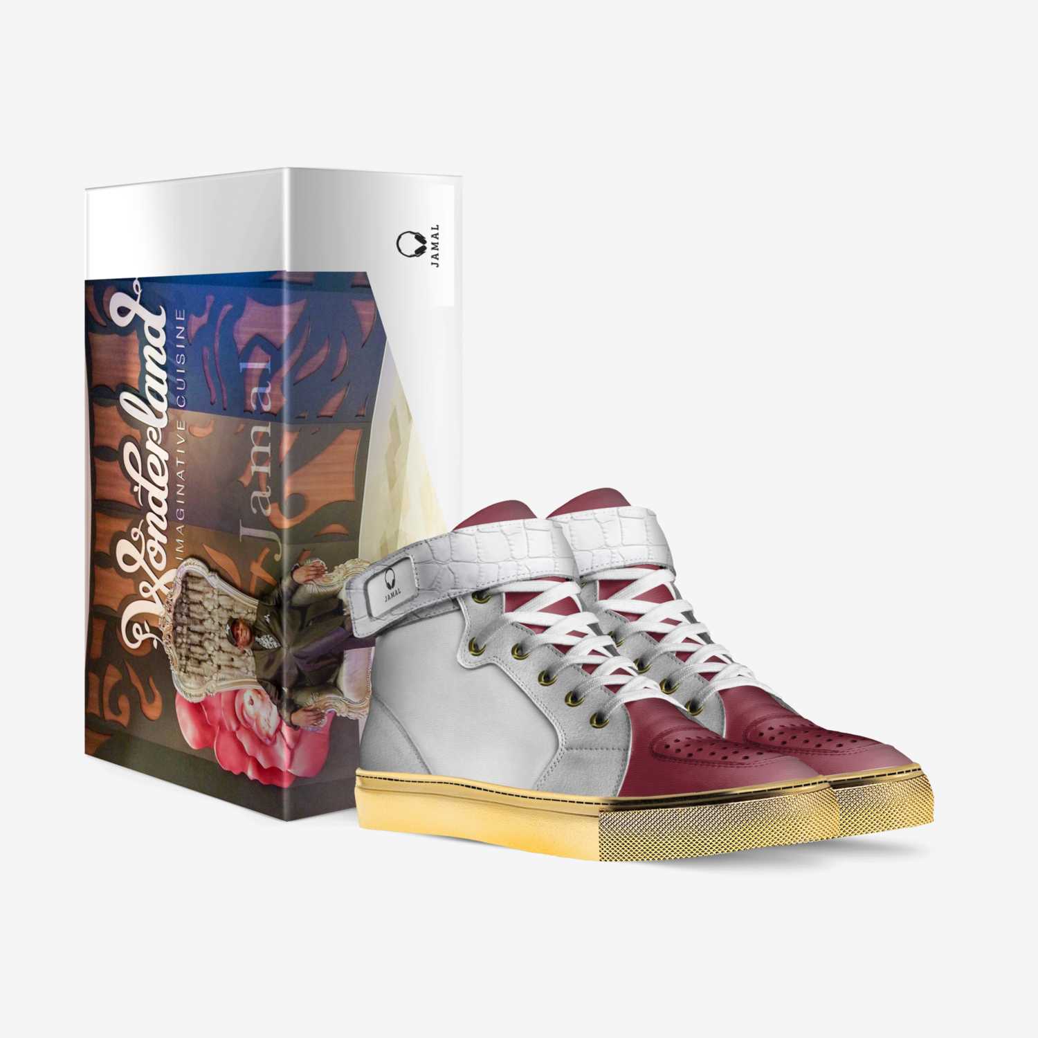 Jamal 1 custom made in Italy shoes by Nio Jackson | Box view