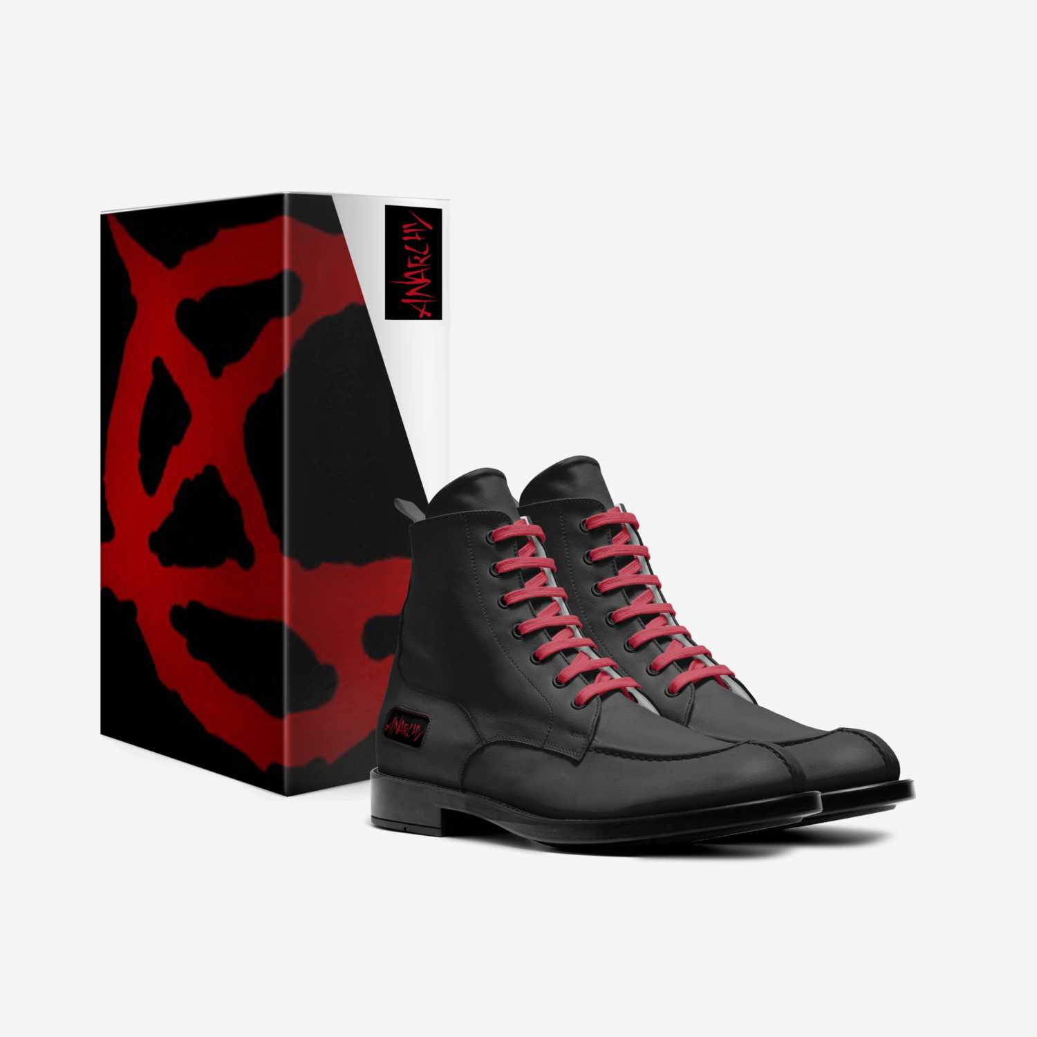 Anarchy custom made in Italy shoes by Aaron Turner | Box view