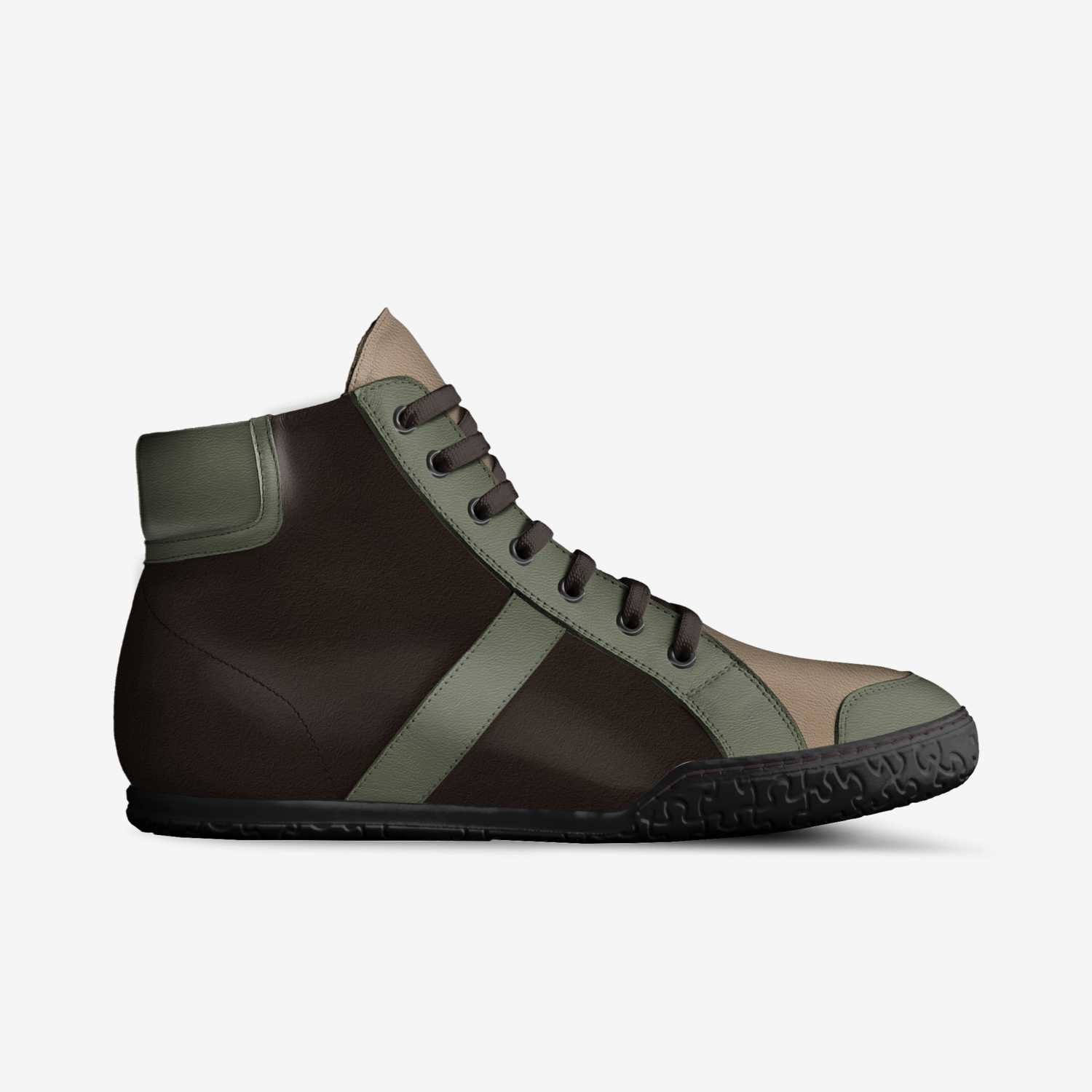 Alpine custom made in Italy shoes by Roy Abernathy | Side view