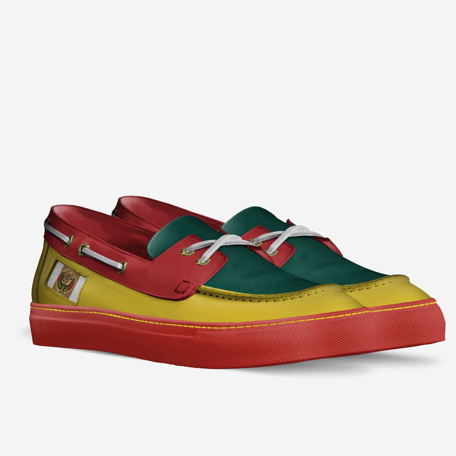 Melika Ma'Rifa custom made in Italy shoes by Tiffany Knighton | Double view