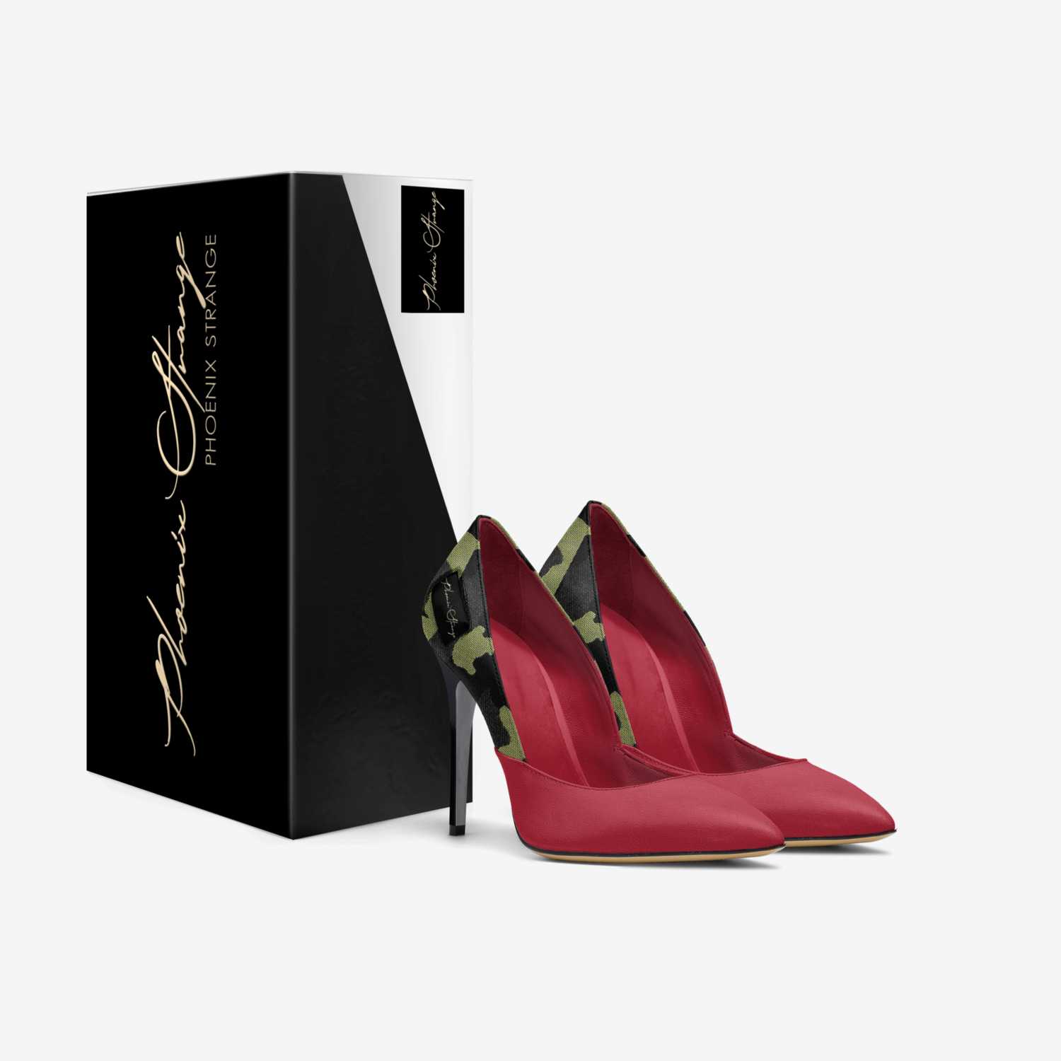 Mrs. Strange custom made in Italy shoes by Phoenix Strange | Box view