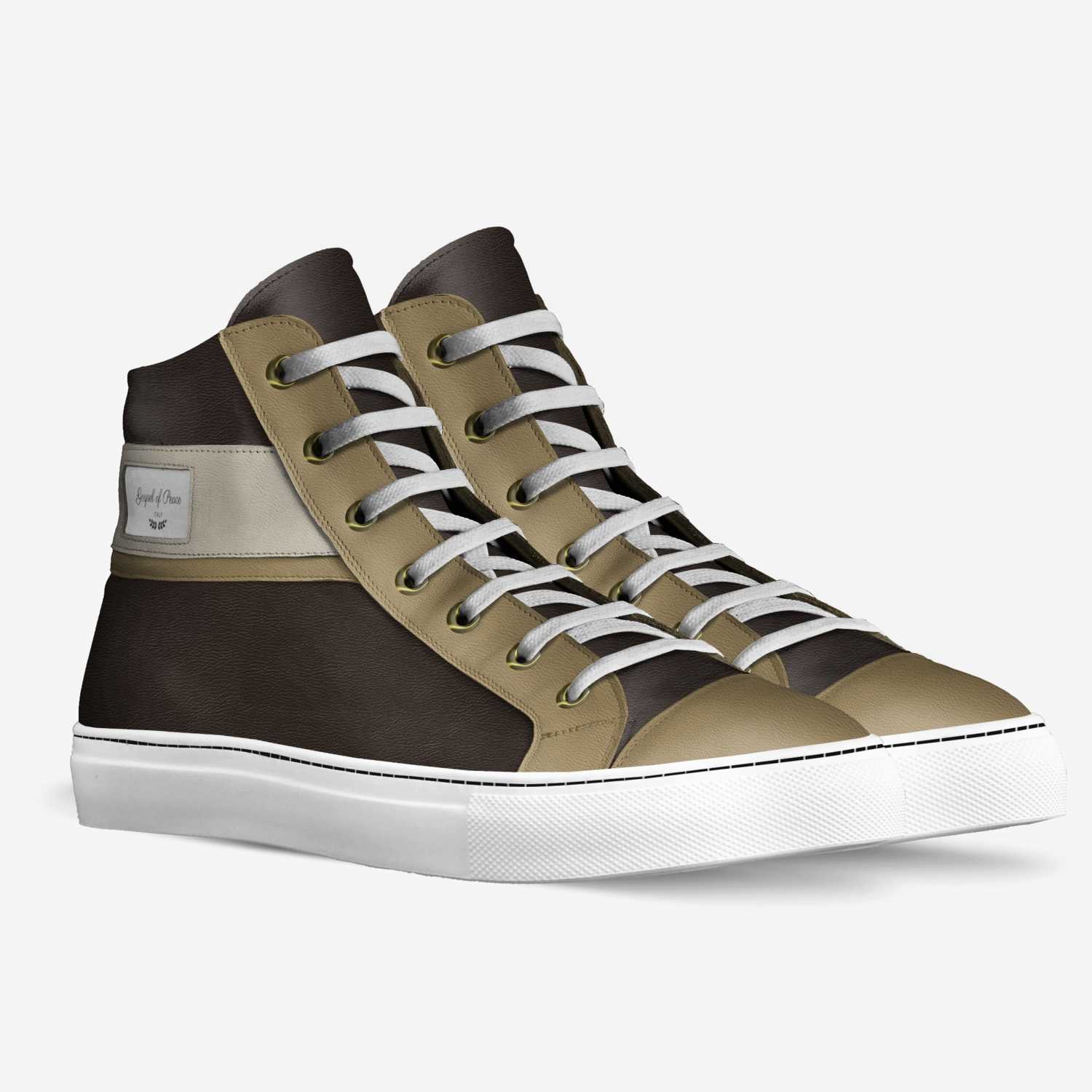 Gospel of Peace custom made in Italy shoes by Jeremiah Nolet | Double view