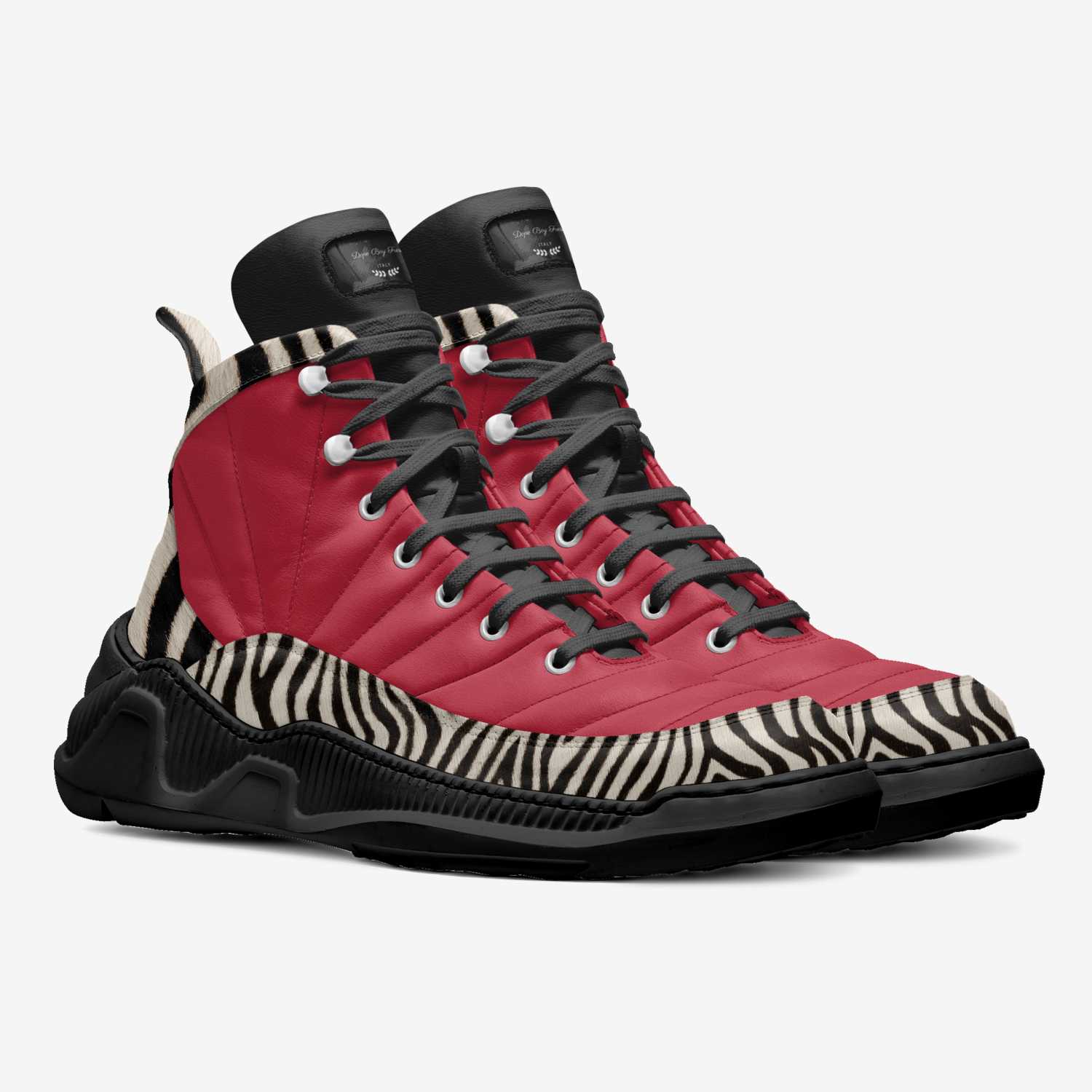 Dope Boy Fresh custom made in Italy shoes by Troy Taylor | Double view