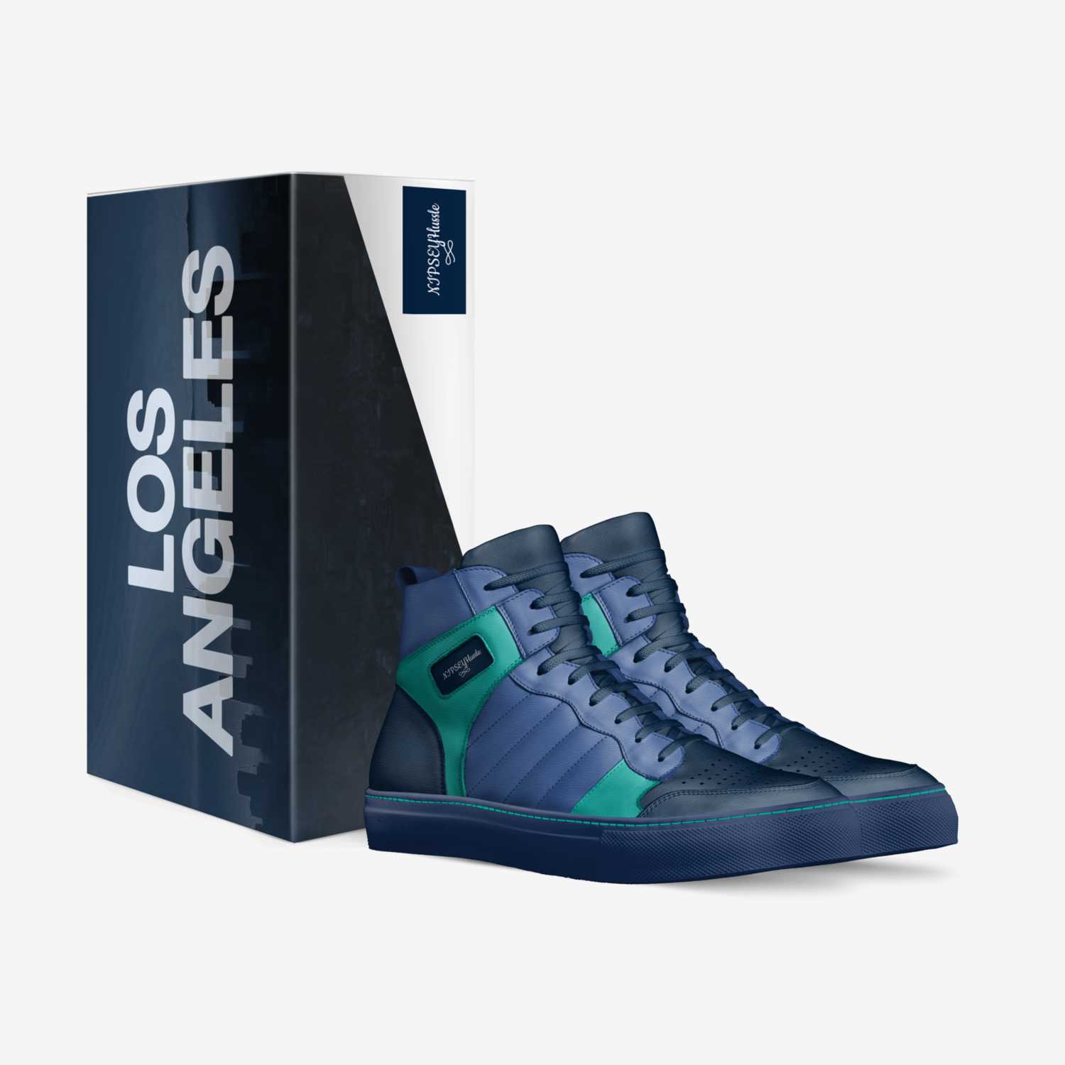  NIPSEYHussle custom made in Italy shoes by Deneanellis Ellis | Box view
