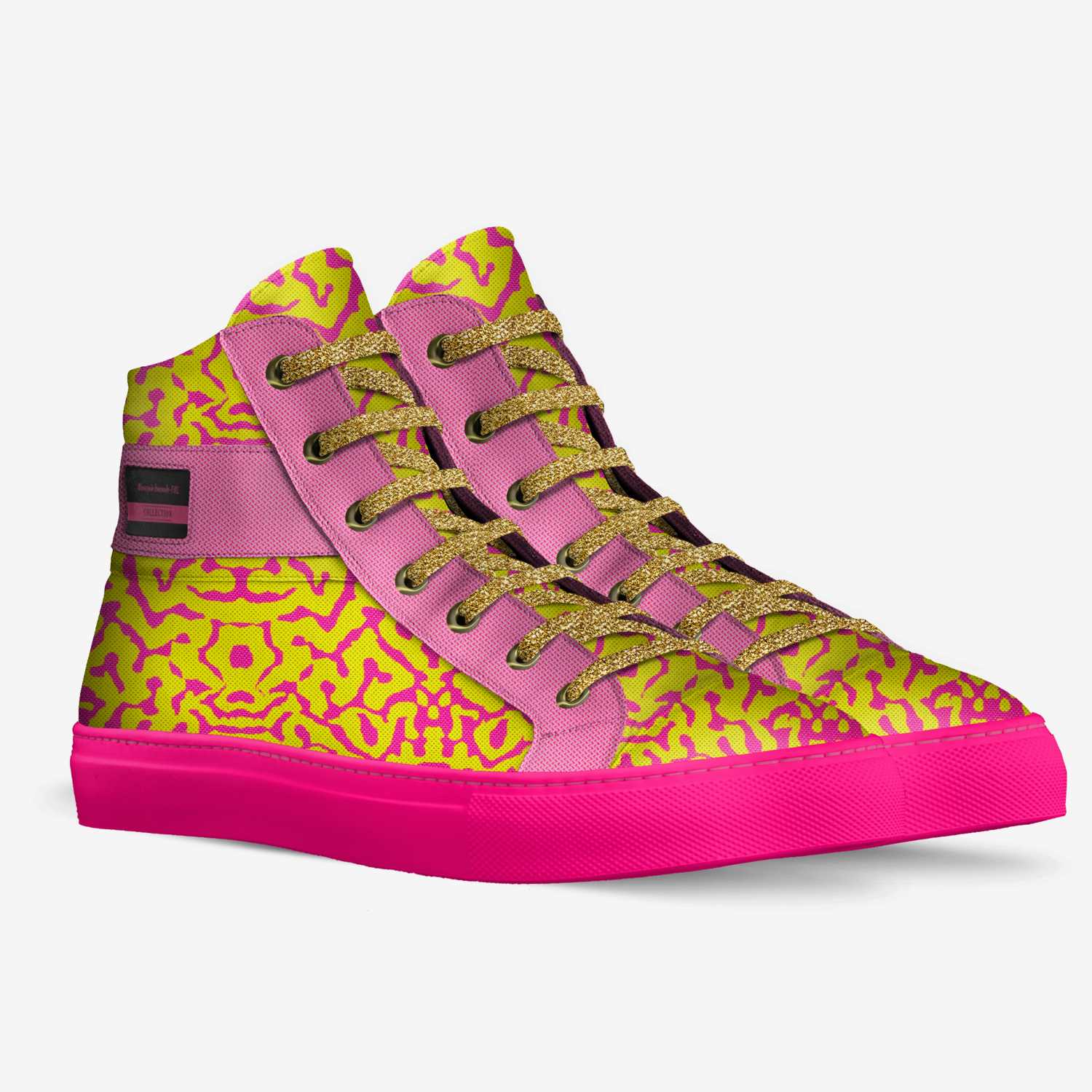 Manequin lemonade  custom made in Italy shoes by Michael Dunman | Double view