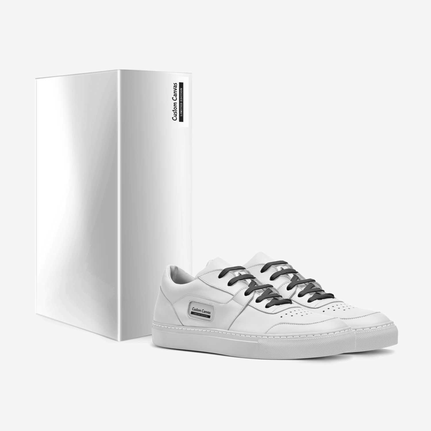 Custom Canvas custom made in Italy shoes by Trevion Cannon | Box view