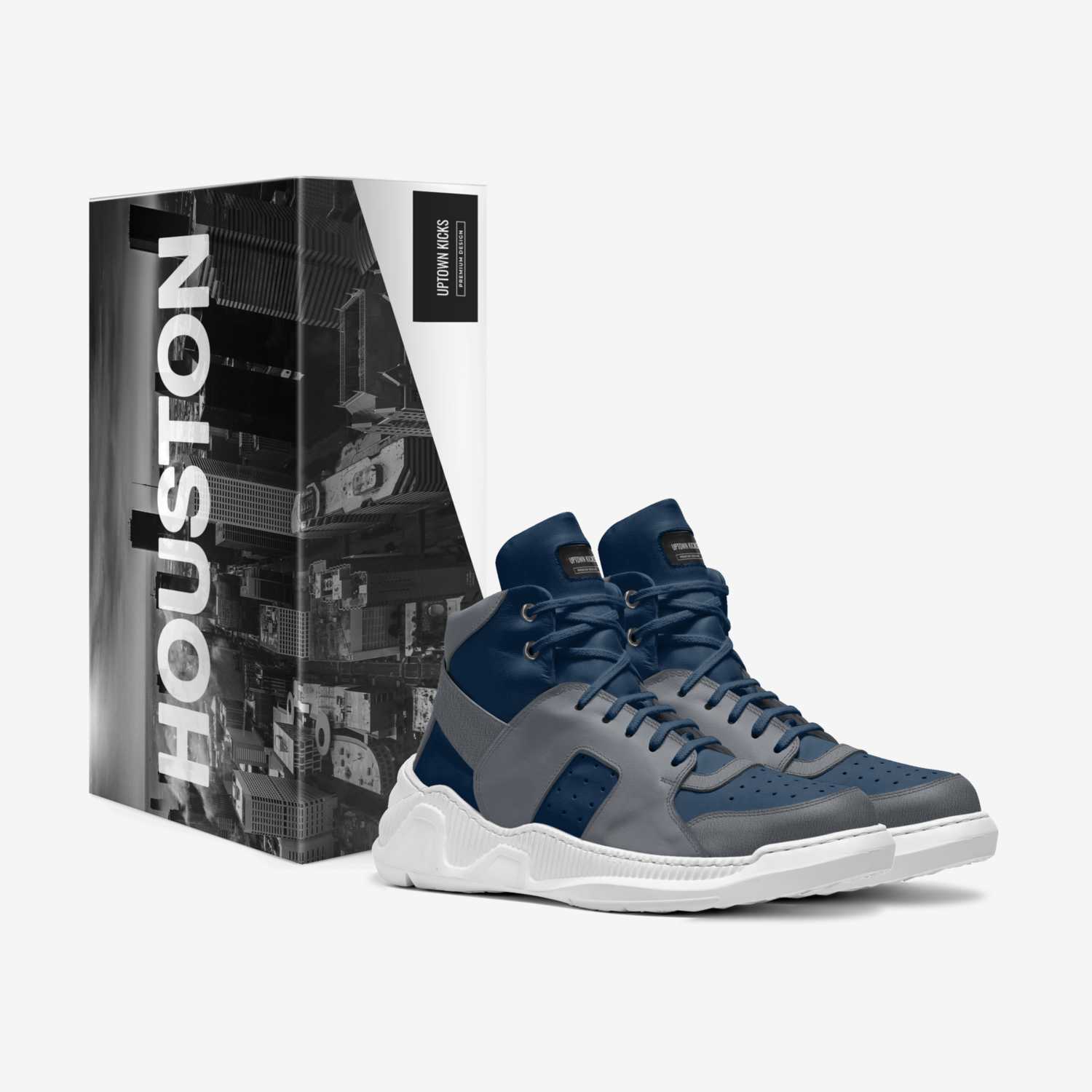 UpTown Kicks custom made in Italy shoes by Raychelle Baughman | Box view